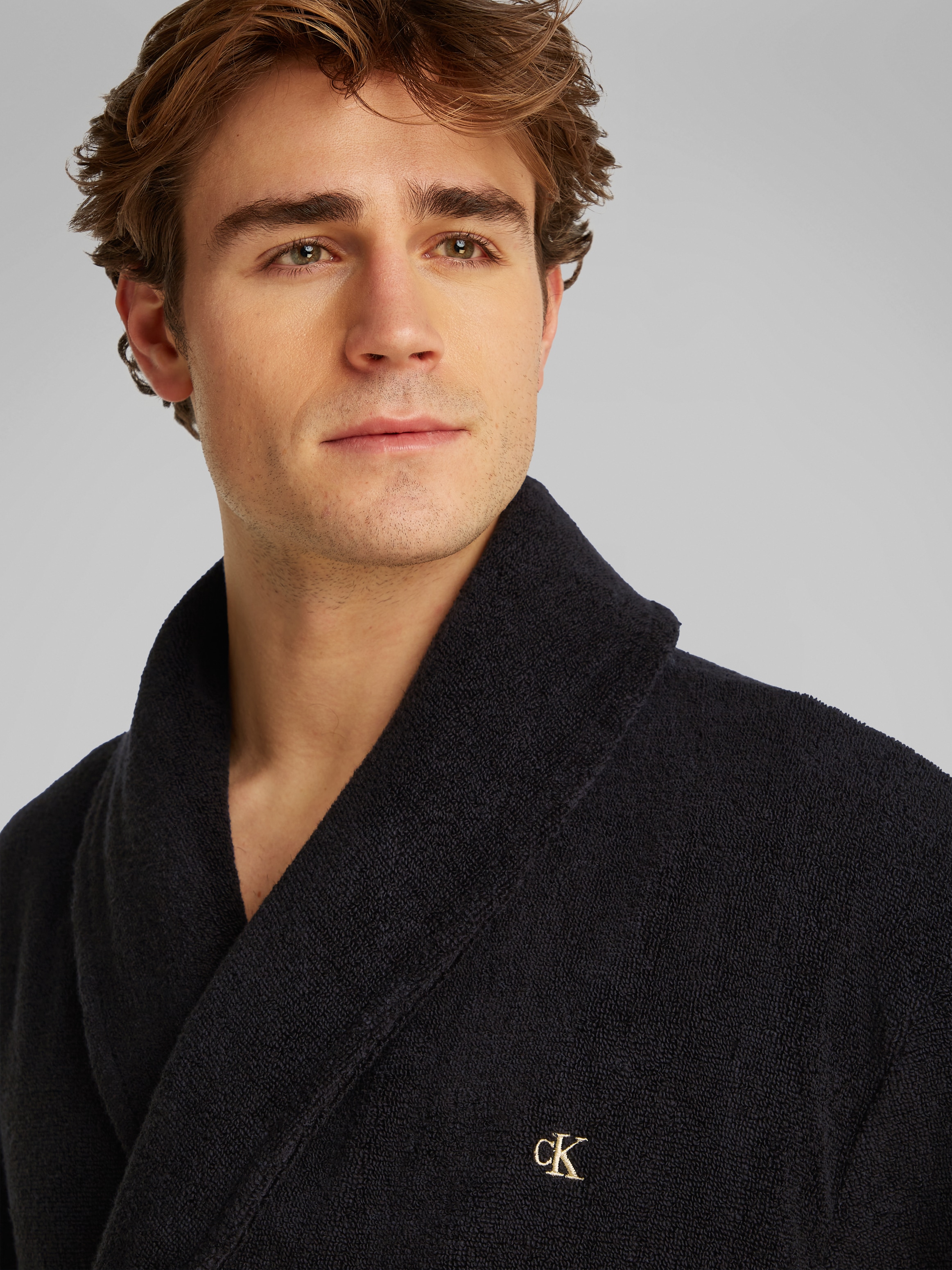 Calvin Klein Underwear Bademantel »ROBE«, mit Logostickerei