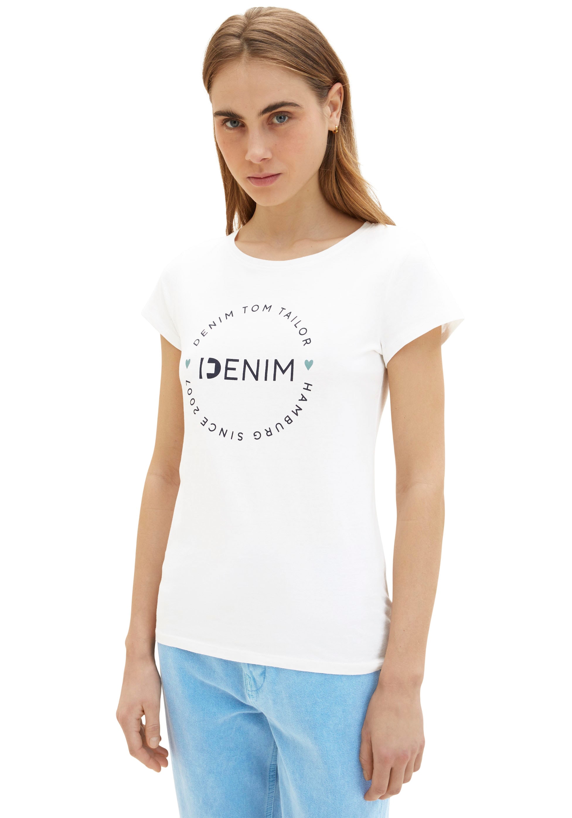 (Packung, bei TOM 2-er 2 Jelmoli-Versand shoppen Denim T-Shirt, online tlg., Schweiz Pack) TAILOR