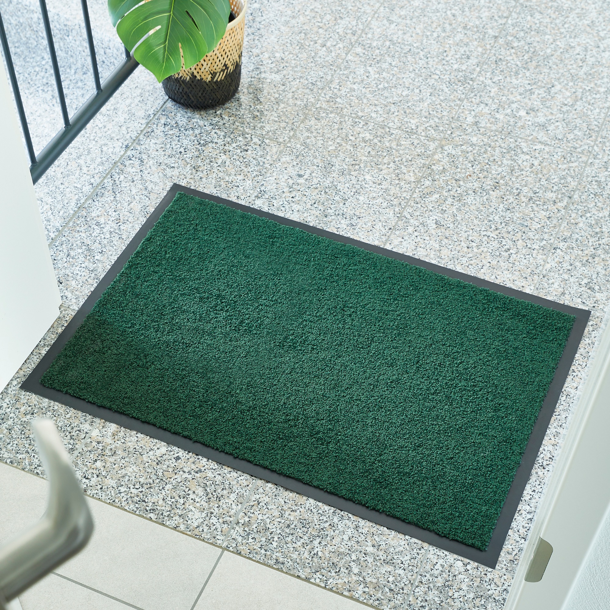Andiamo Fussmatte »Verdi, Made in Netherlands«, rechteckig, 6 mm Höhe, Schmutzfangmatte, auch für überdachten Aussenbereich geeignet, waschbar
