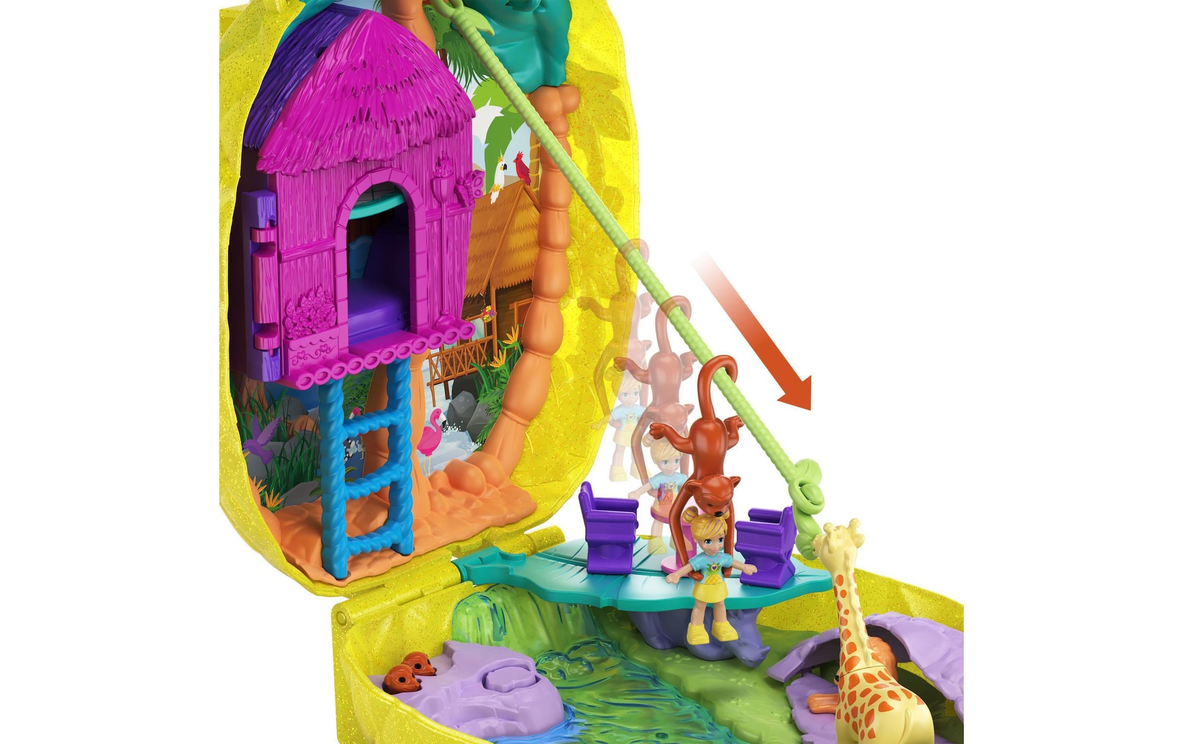 Polly Pocket Spielfigur »Ananas-Tasche«