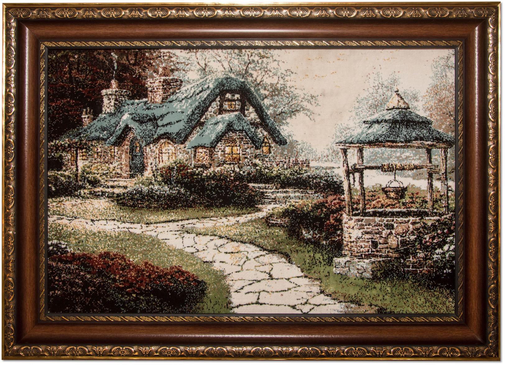 morgenland Wandteppich »Bild-Teppich Figurativ 85 x 60 cm«, rechteckig, besonders weich durch Microfaser