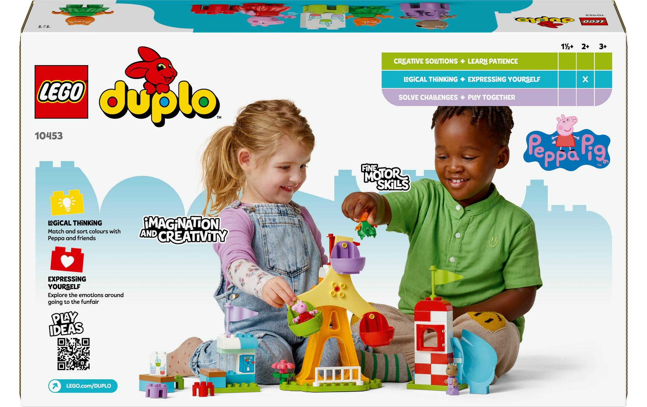 LEGO® Spielbausteine »DUPLO® Jahrmarkt 10453«, (53 St.)