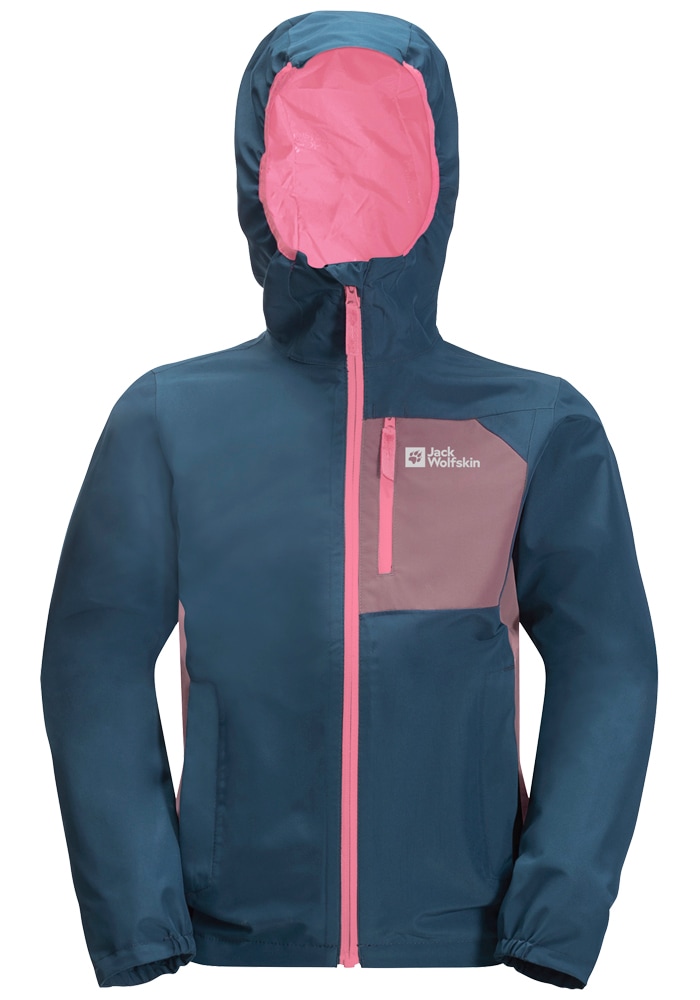 Jack Wolfskin Outdoorjacke »ACTIVE HIKE JACKET K«, mit Kapuze