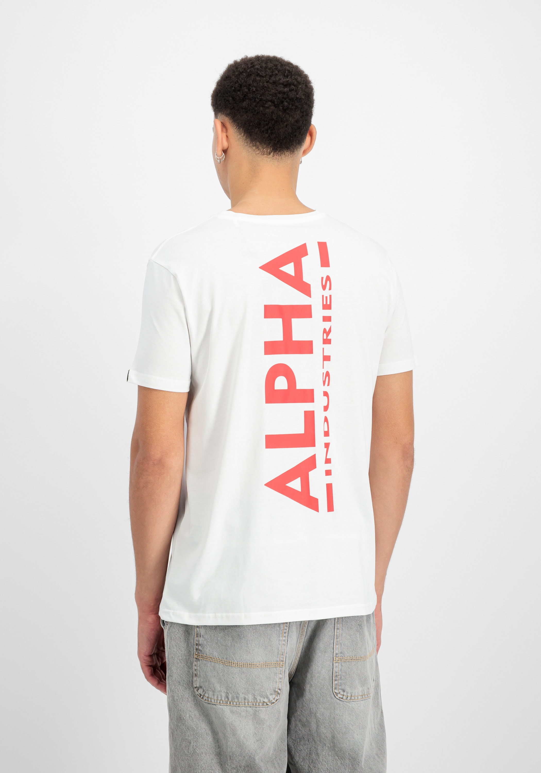 Alpha Industries T-Shirt »Alpha Industries Men - T-Shirts Backprint T-Shirt«