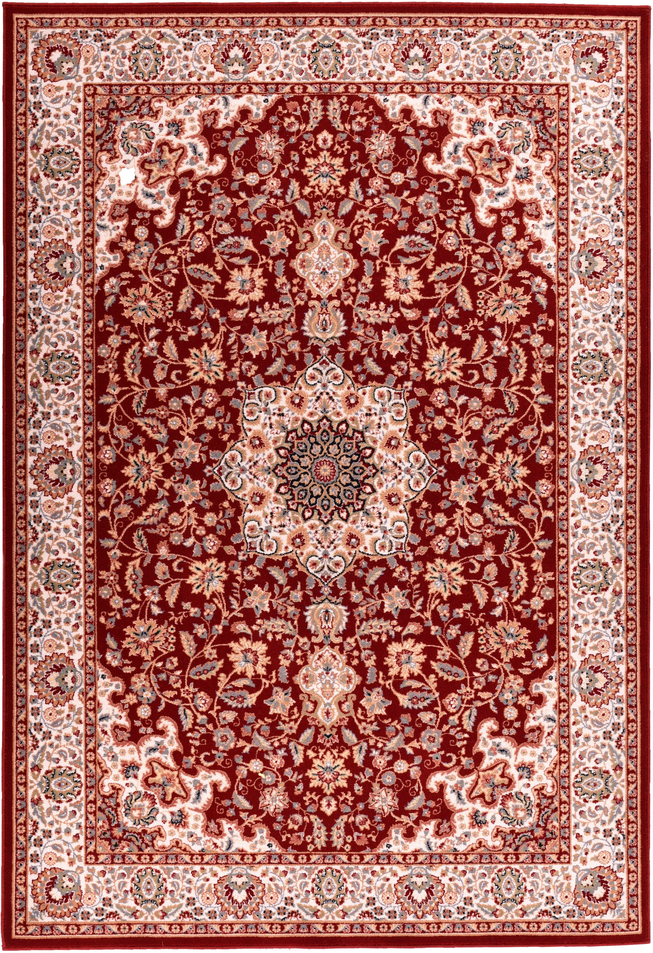 my home Wollteppich »Oriental D1«, rechteckig, 10 mm Höhe, reine Wolle, Orient-Optik, Wohnzimmer