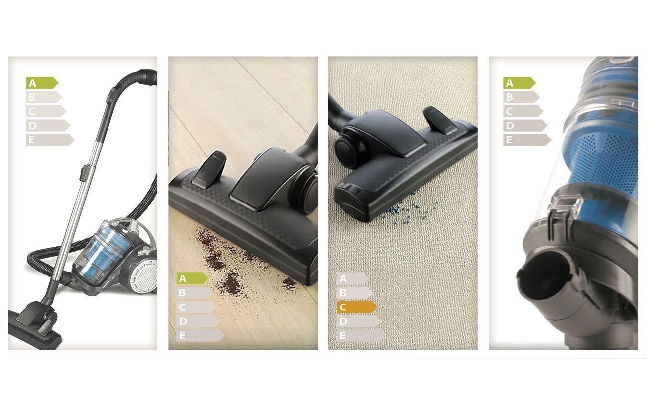 Bodenstaubsauger »EZIclean e.ziclean Turbo Eco Silent«, 900 W, beutellos