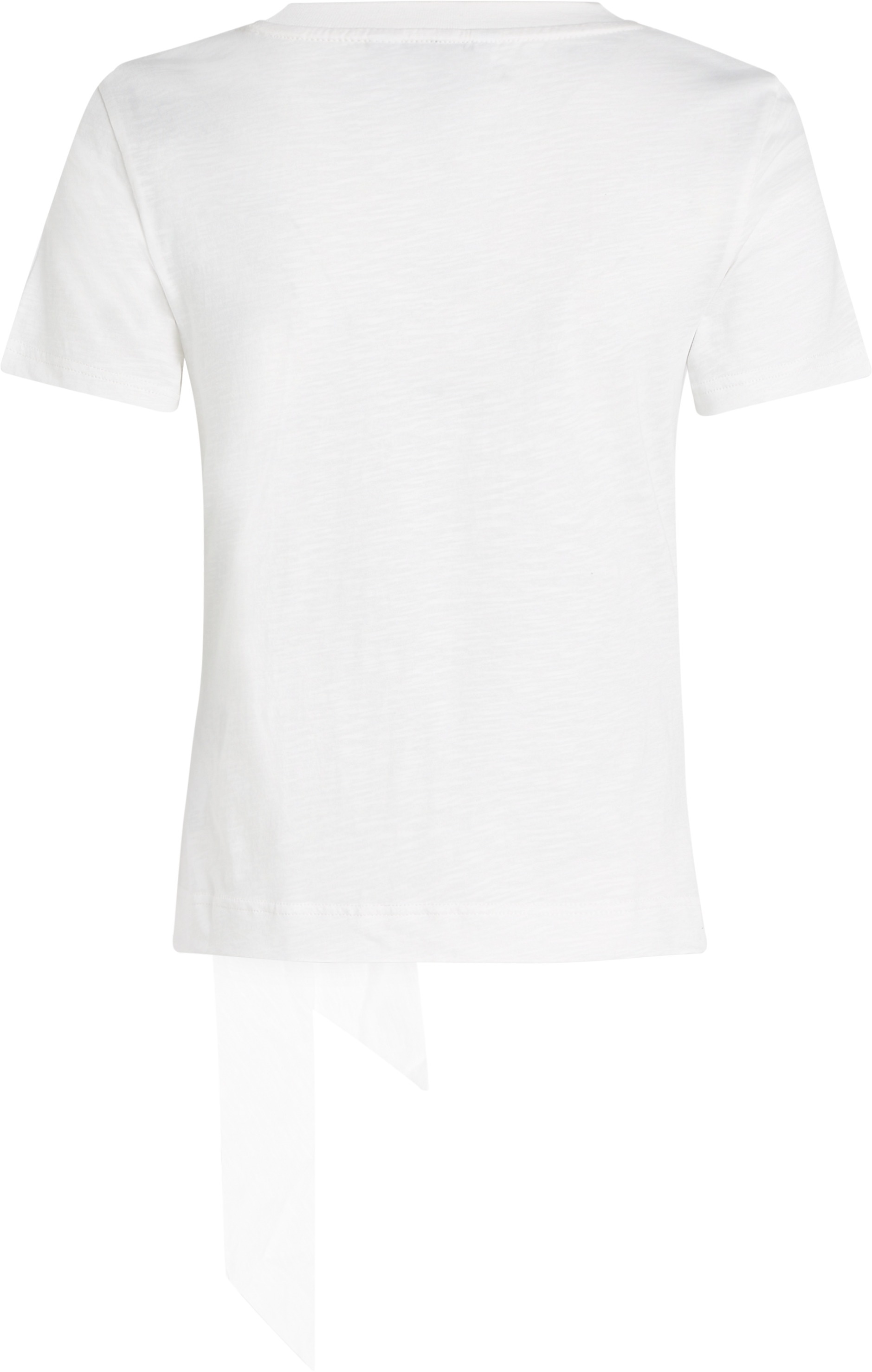 Tommy Hilfiger T-Shirt »KNOT BOAT-NK SS TEE«, in asymmetrischer Form
