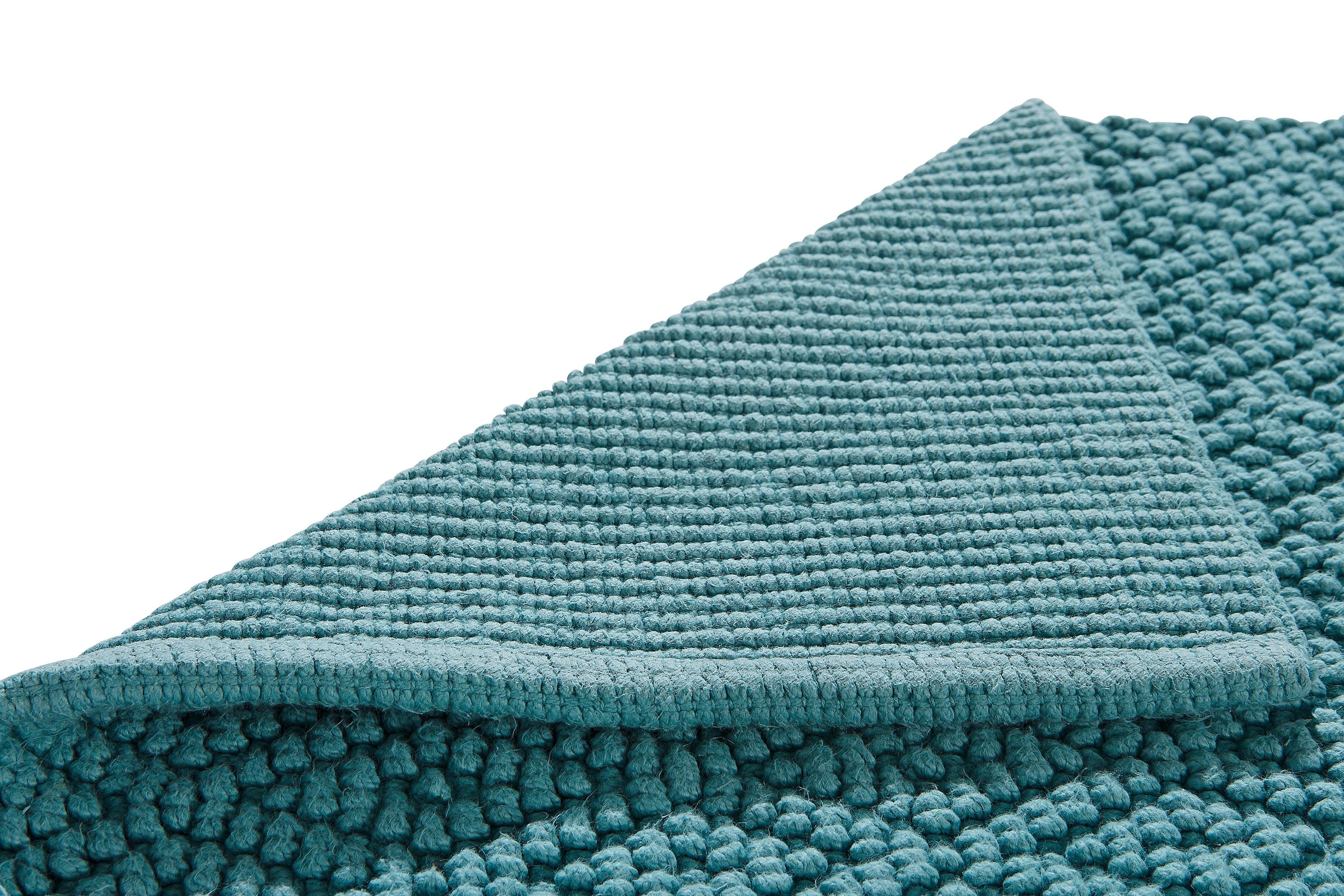 my home Badematte »Numan, Badvorleger, Badezimmer Teppich«, strapazierfähig-fussbodenheizungsgeeignet, Rauten-Muster, Badteppich, auch als 3 teiliges Set erhältlich