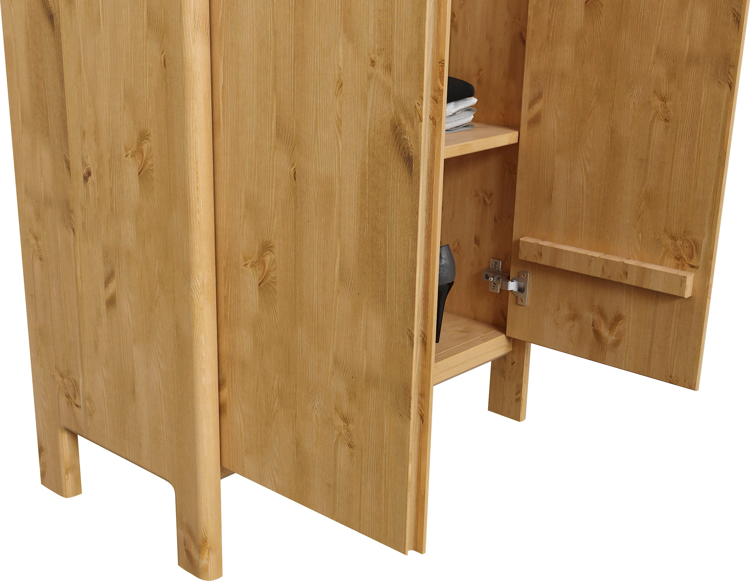 Home affaire Garderobenschrank »Luven«, 192 Massivholz, online bestellen cm aus Höhe Jelmoli-Versand 