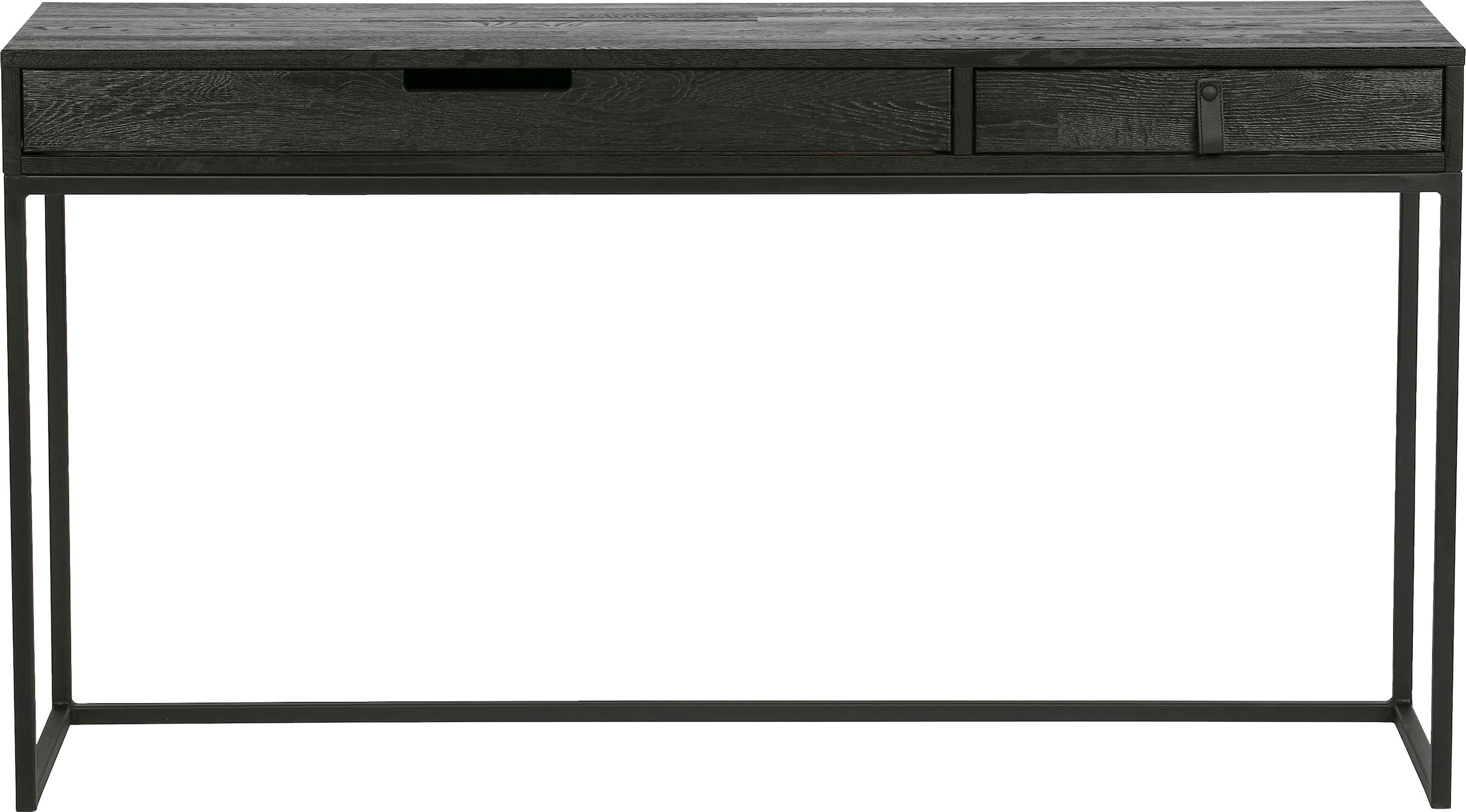 WOOOD Schreibtisch »Silas«, zwei Schubladen, Holz teilmassiv, H 75 cm x B 140 cm