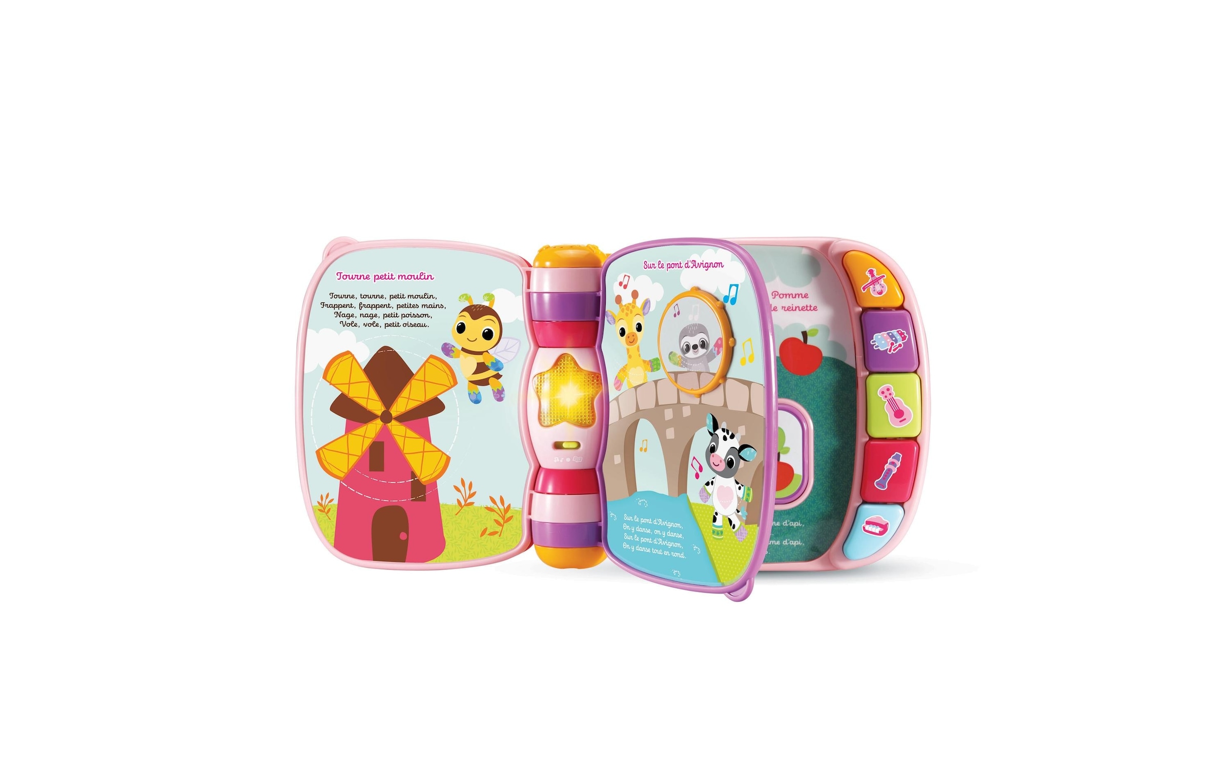 Vtech® Lernspielzeug »Super livre enchanté des Baby loulous rose«