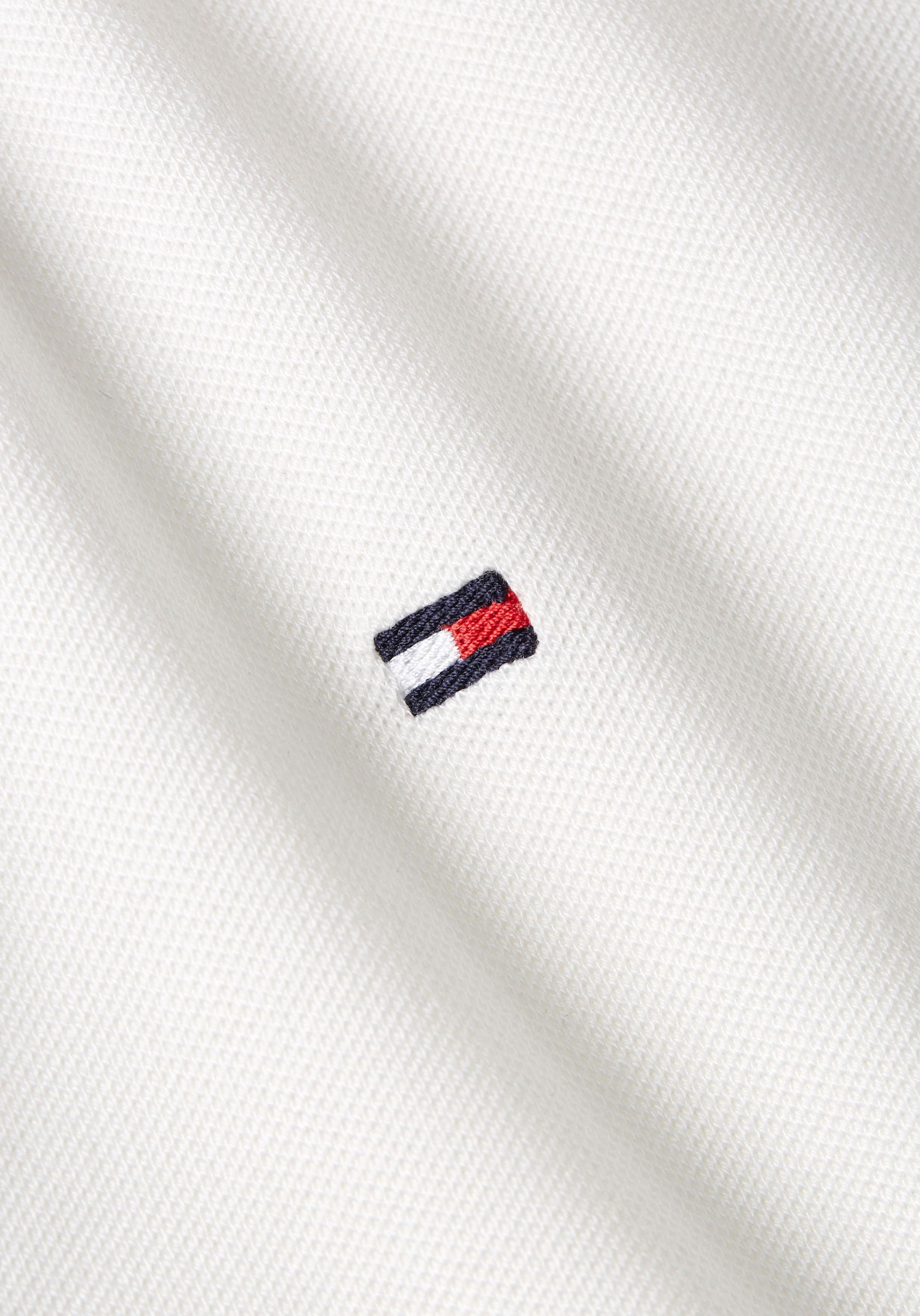 Tommy Hilfiger Polokleid »F&F OPEN PLCKT LYCLL POLO DRS SS«, mit Logostickerei