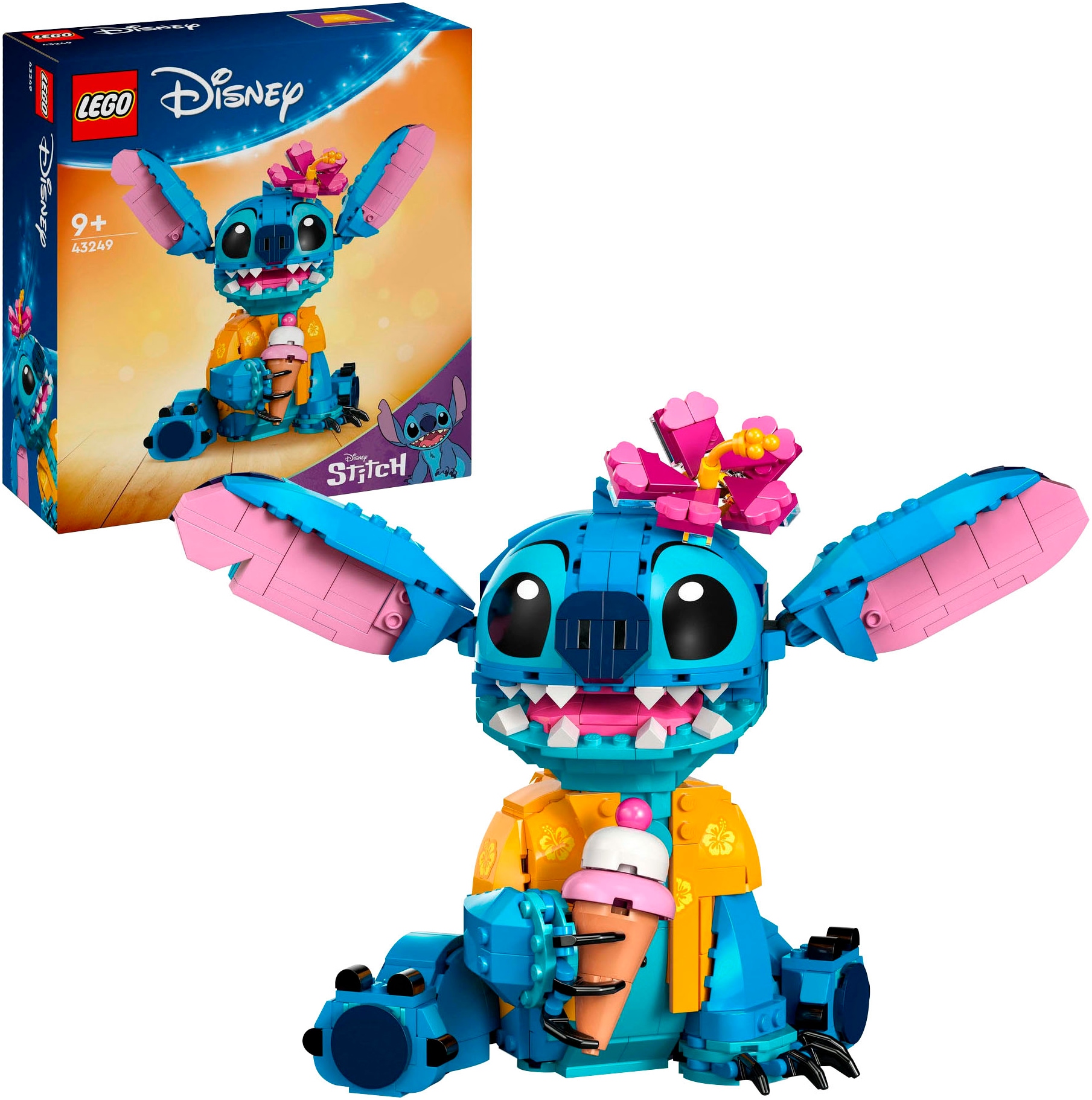 LEGO Konstruktionsspielsteine "Stitch (43249), LEGO Disney Classic" Made in Europe