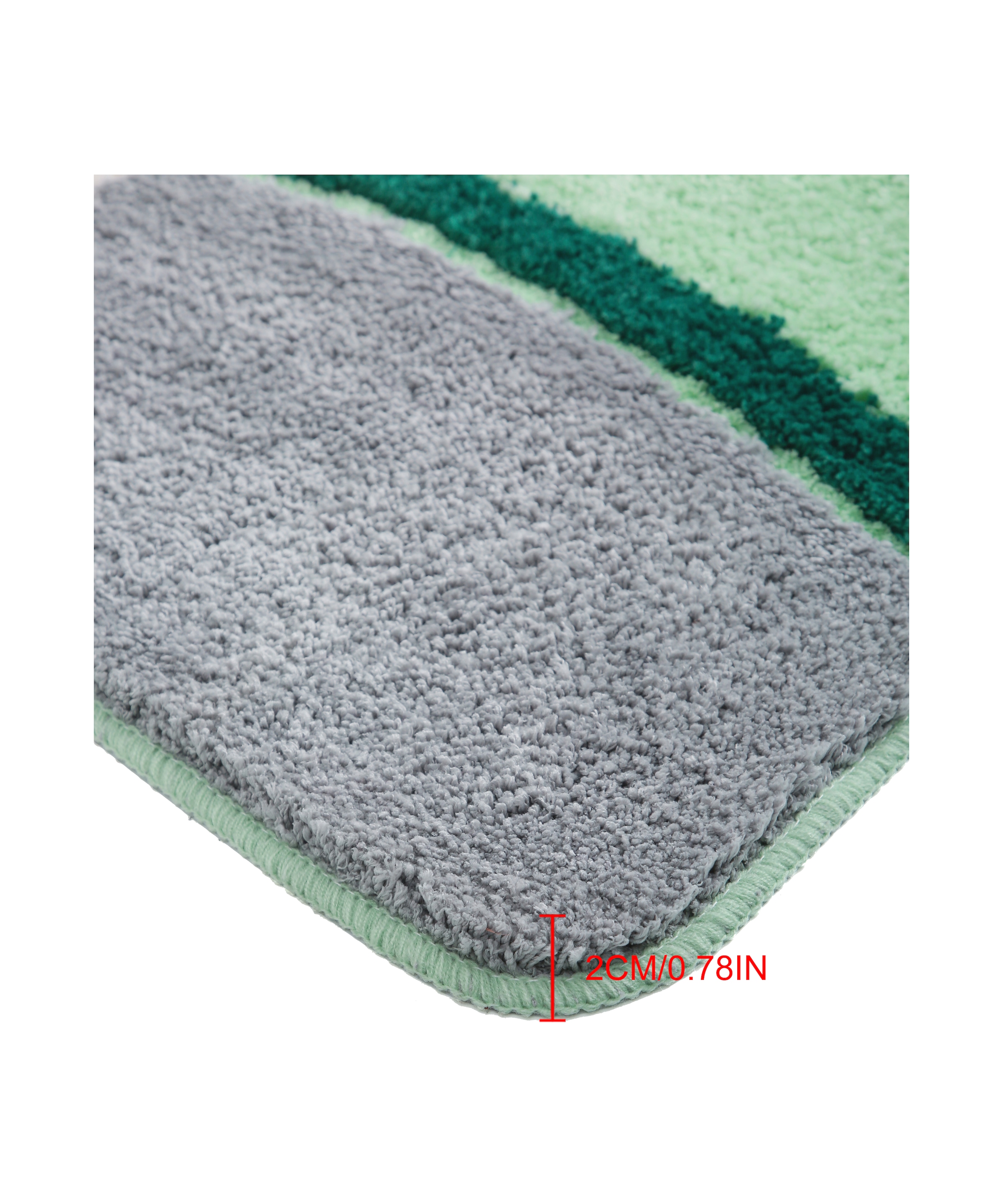 my home Badematte »Belio«, rutschhemmend beschichtet, fussbodenheizungsgeeignet-schnell trocknend-strapazierfähig, Badematte, Badteppich, Badematten auch als 2 tlg. Set erhältlich, bunt