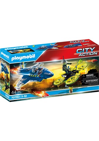 Playmobil® Konstruktions-Spielset »Polizei-Jet: Drohnen-Verfolgung (70780), City... kaufen