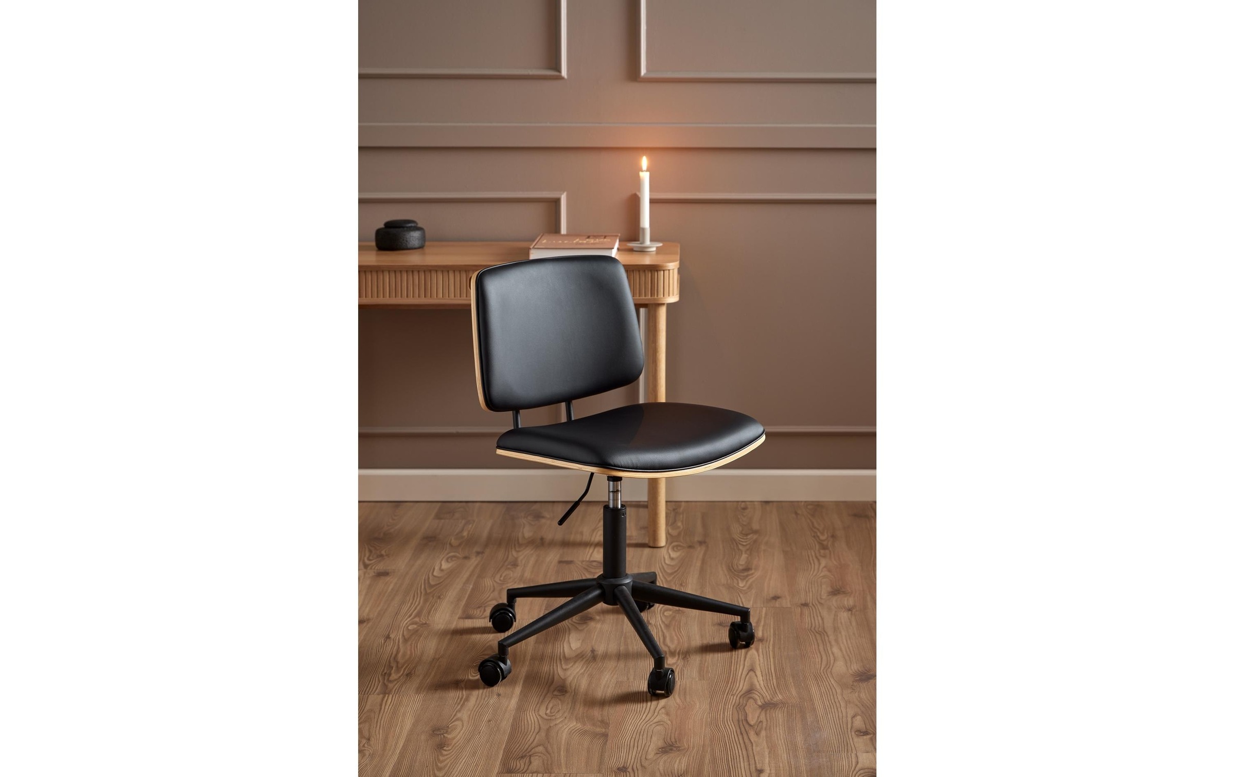 AC Design Schreibtischstuhl »Owen, Schwarz«, Stoff