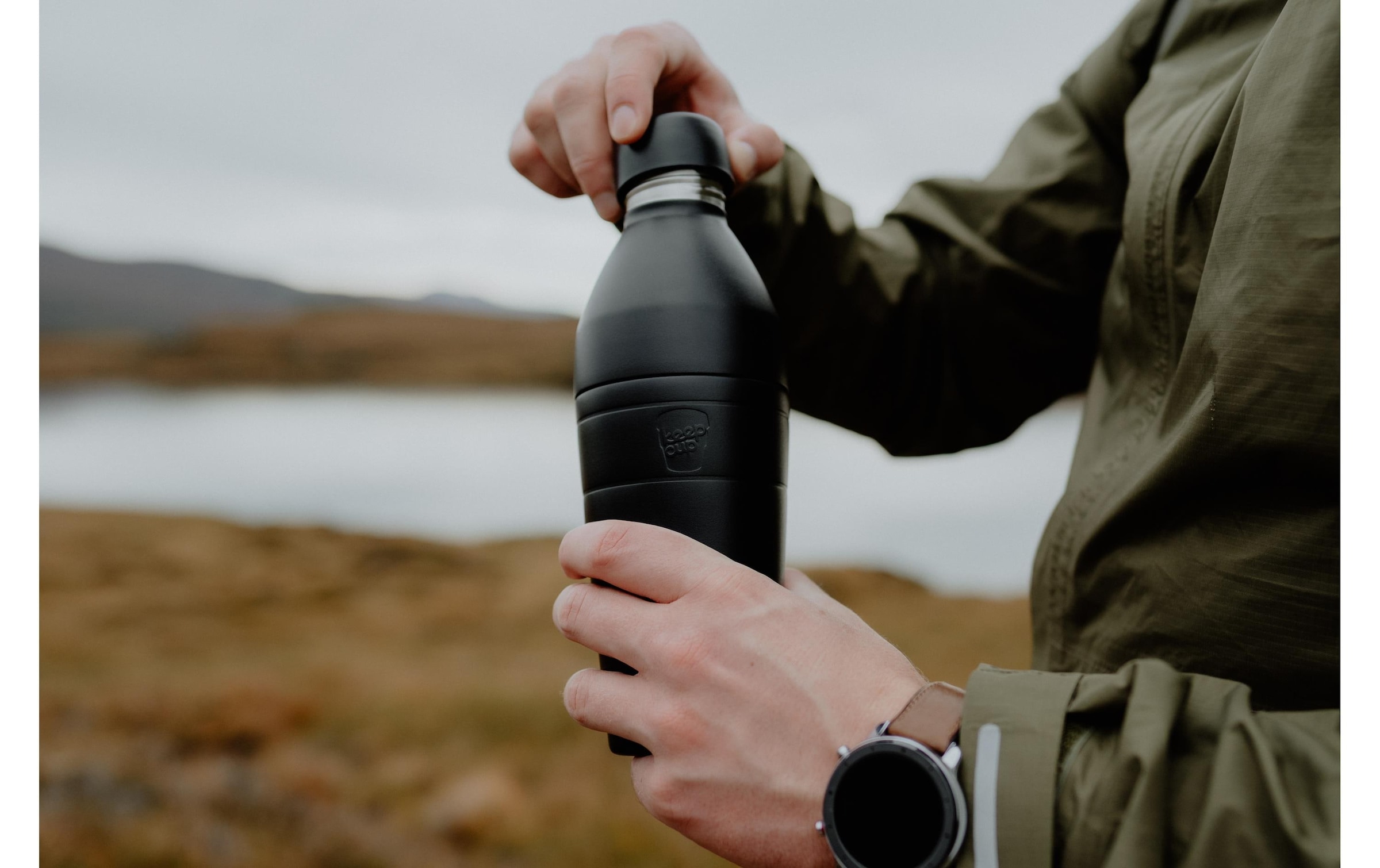 KeepCup Thermoflasche »M schwarz«