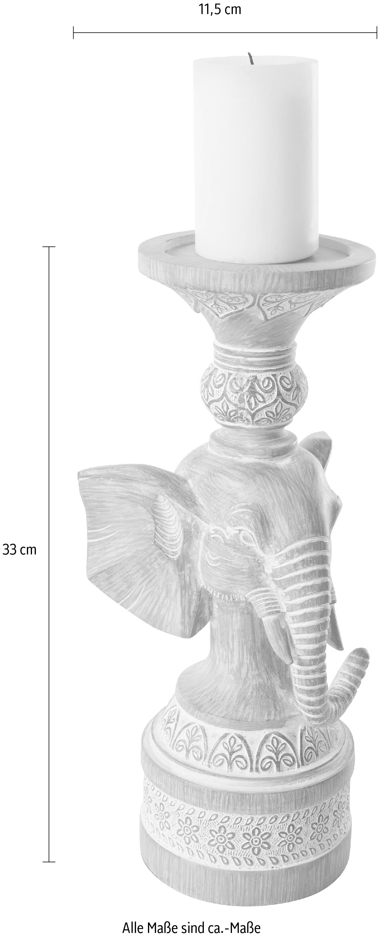Home affaire »Elefant« Kerzenhalter online | bestellen Jelmoli-Versand