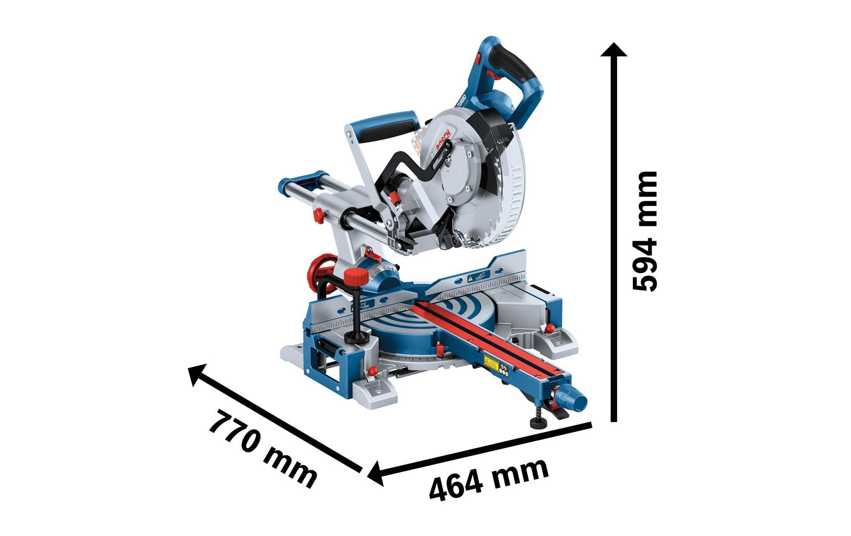 Bosch Professional Akku-Kapp-Gehrungssäge »GCM 18 V-216 D Professional«