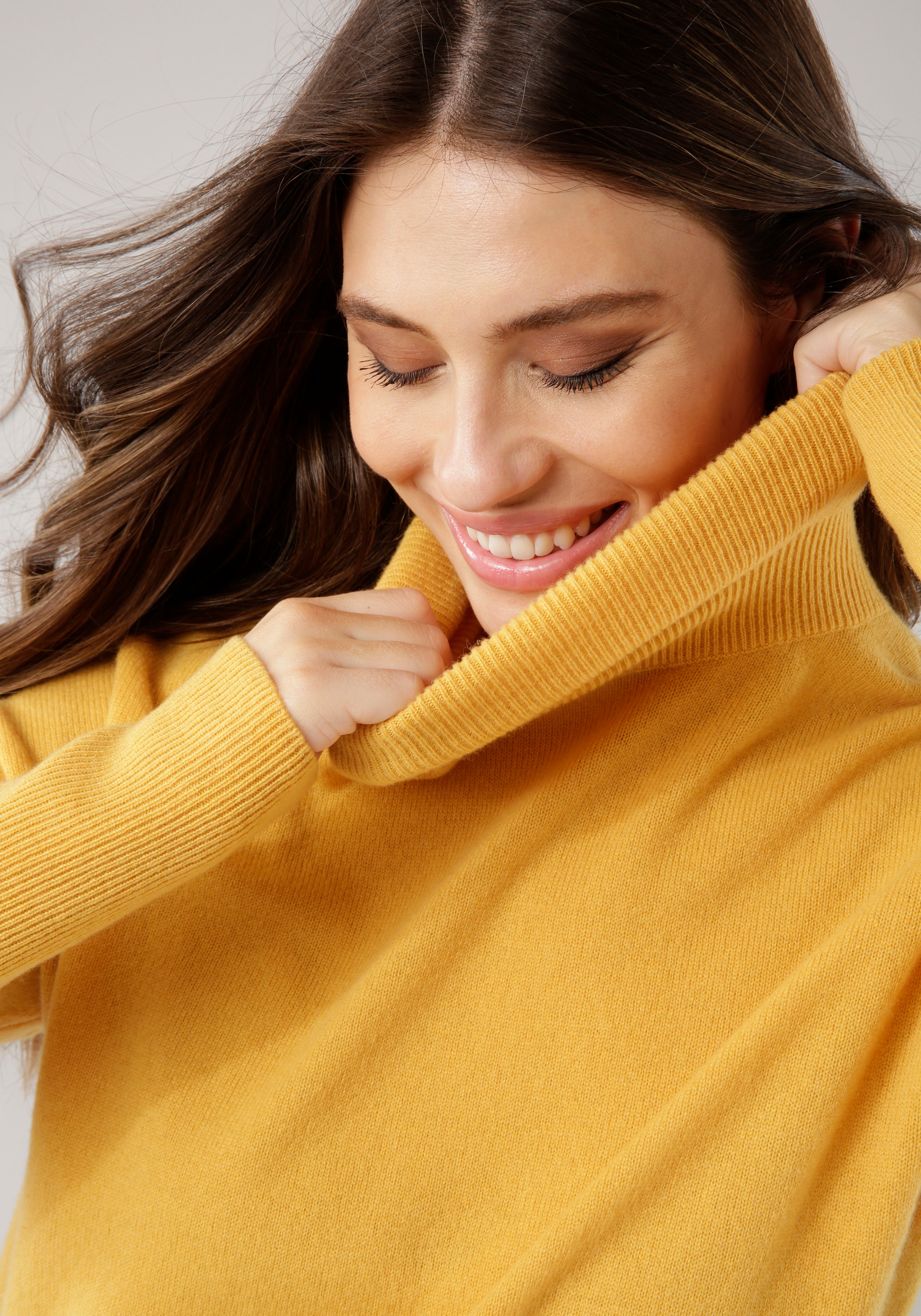 Laura Scott Rollkragenpullover, aus reinem Kaschmir in vielen verschiedenen Farben