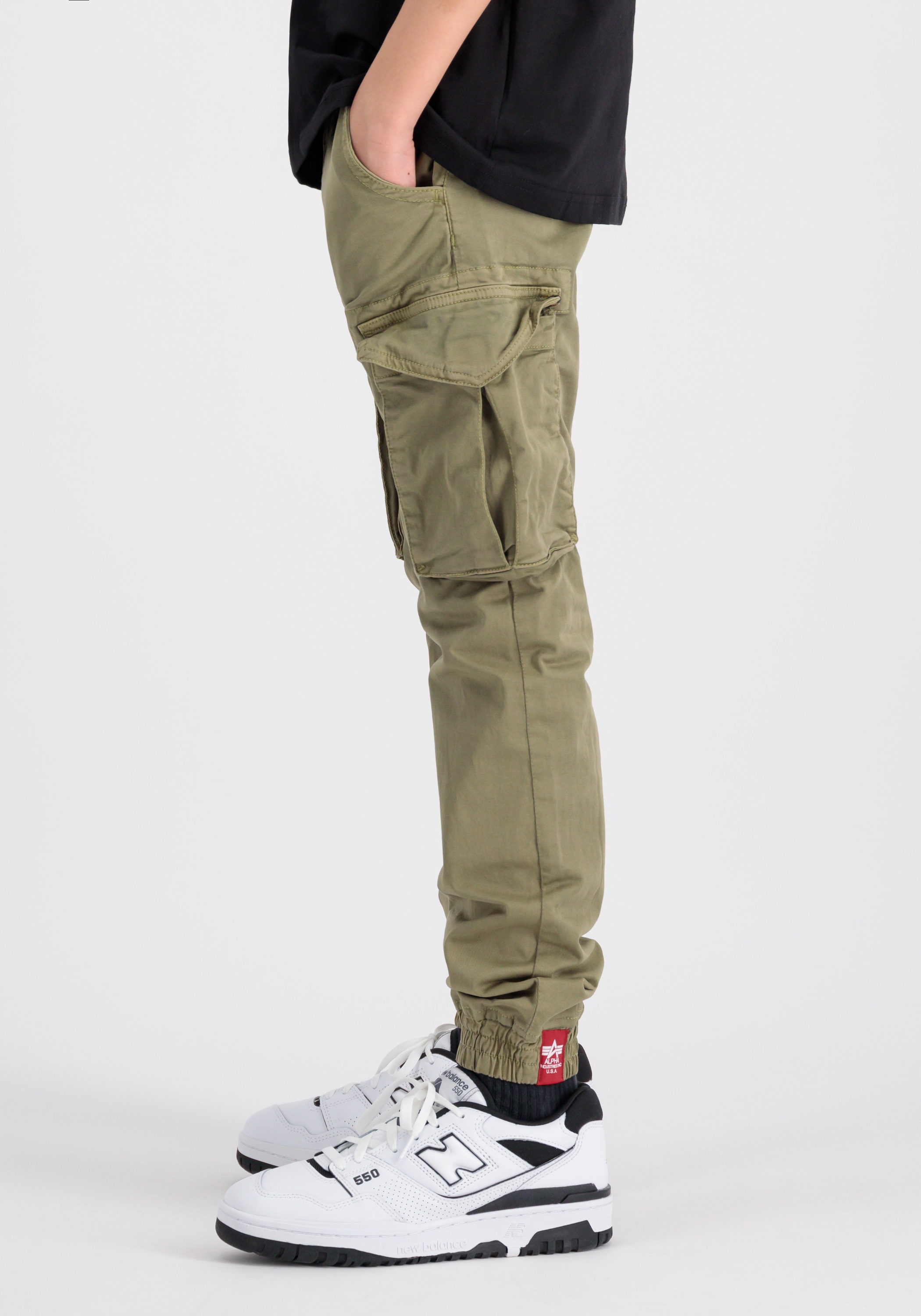 Alpha Industries Jogginghose »Alpha Industries Kids - Jogger Cotton Twill Jogger K«