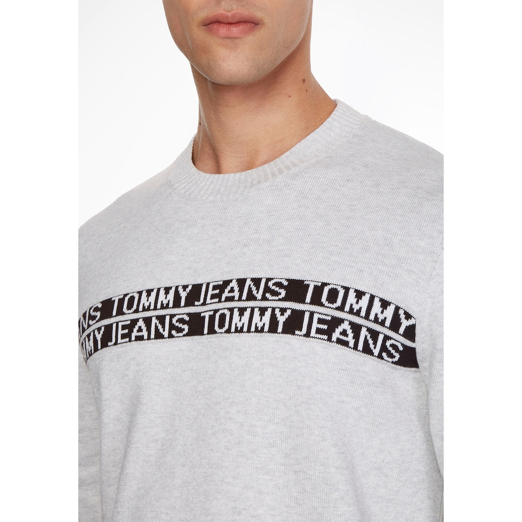 Tommy Jeans Strickpullover »TJM TOMMY TAPE SWEATER«