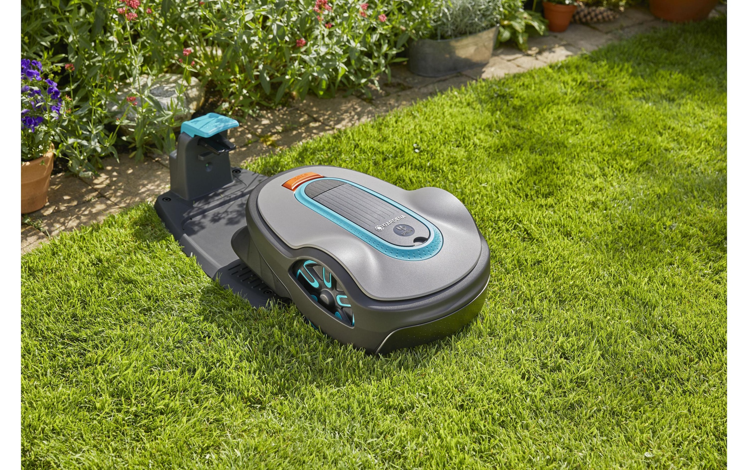GARDENA Rasenmähroboter »smart SILENO life Set 1000 m²«