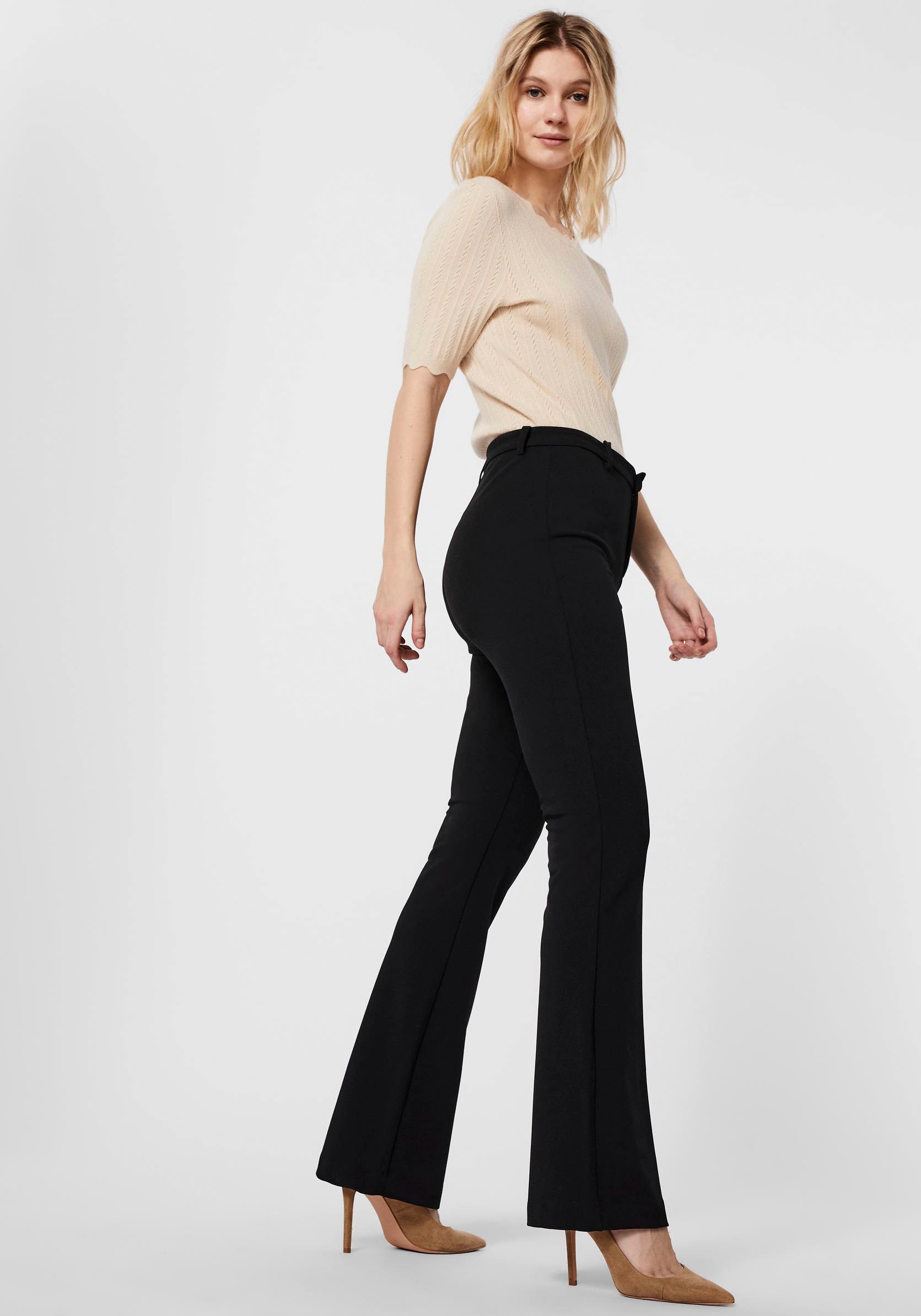 Vero Moda Bootcuthose »VMAMIRA MR FLARED PANT«