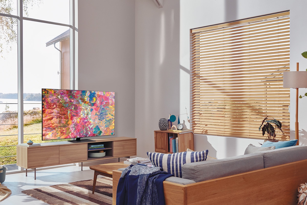 Samsung QLED-Fernseher »GQ55Q80BAT«, Smart-TV, Quantum Processor 4K,Quantum HDR 1500,Sumpreme UHD Dimming