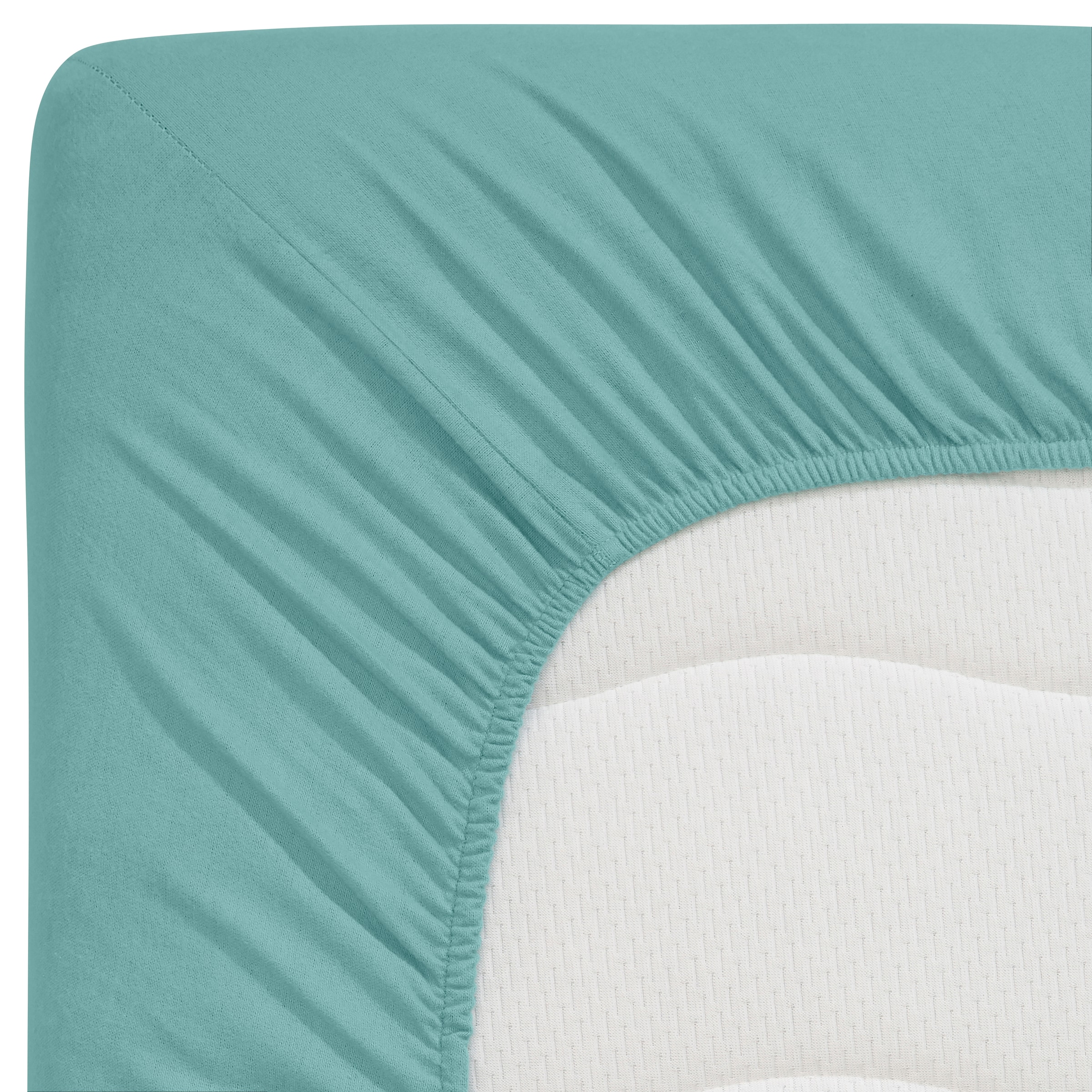 Home affaire Spannbettlaken »Cremona, in den Qualitäten: Baumwolle mit Elastan oder Biber«, Premium Qualität, Grösse ab 90x200 cm