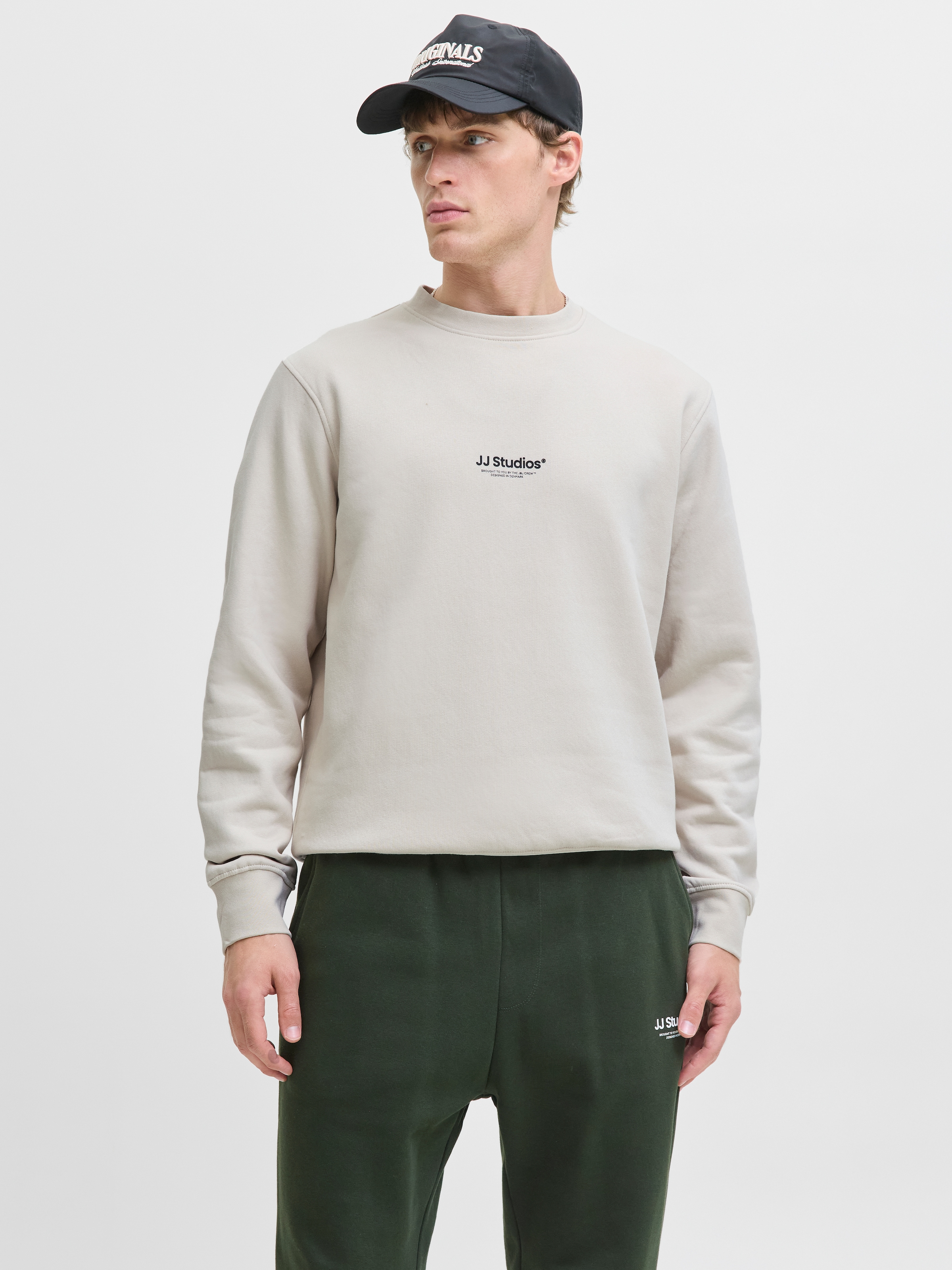 Jack & Jones Sweatshirt »JJESOHO SWEAT CREW NECK NOOS«, mit stylischem Print