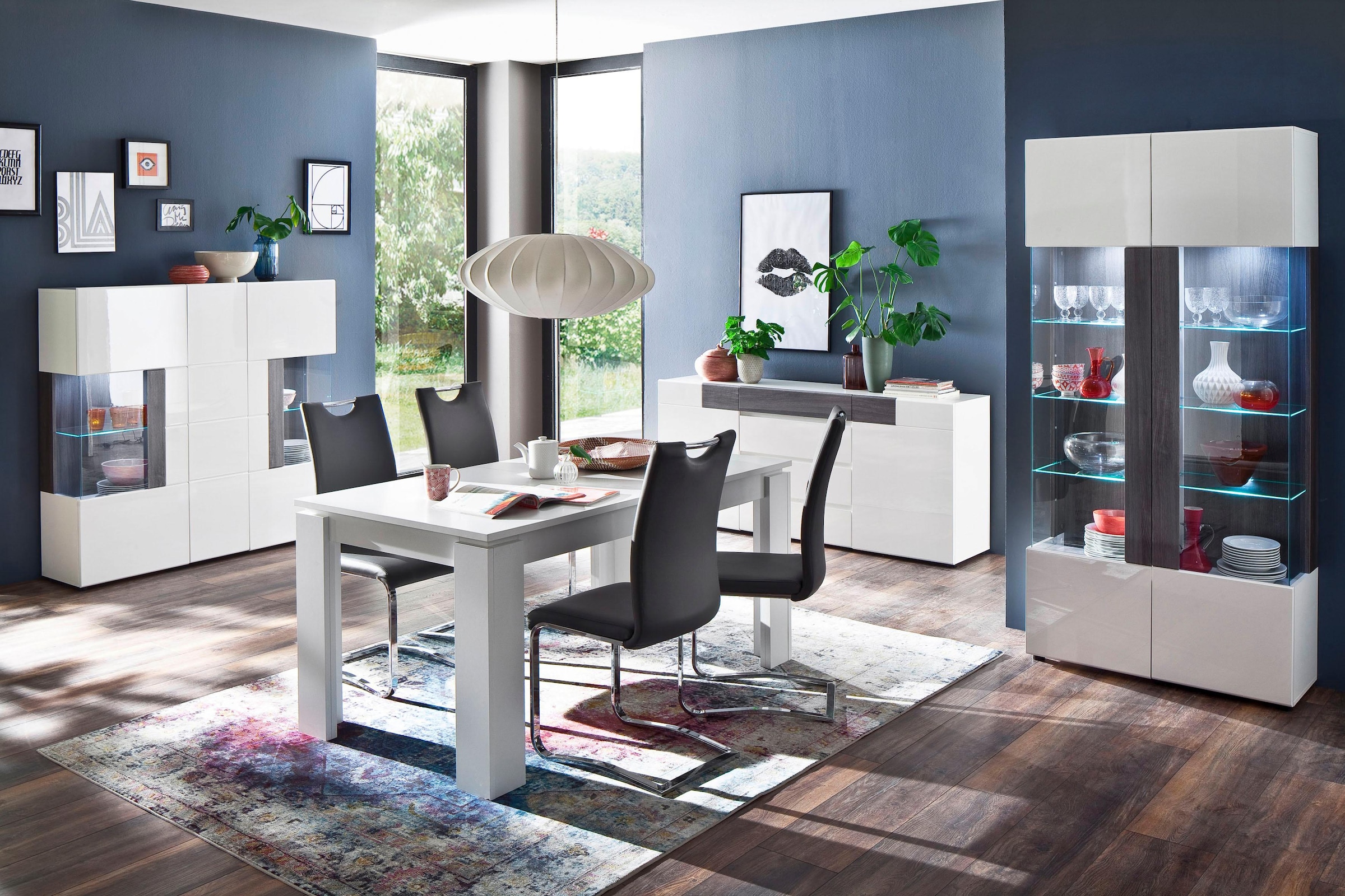trendteam Wandregal »Taormina«, Zeitloses Wandboard - Masse (B/T/H) 153/20/26 cm