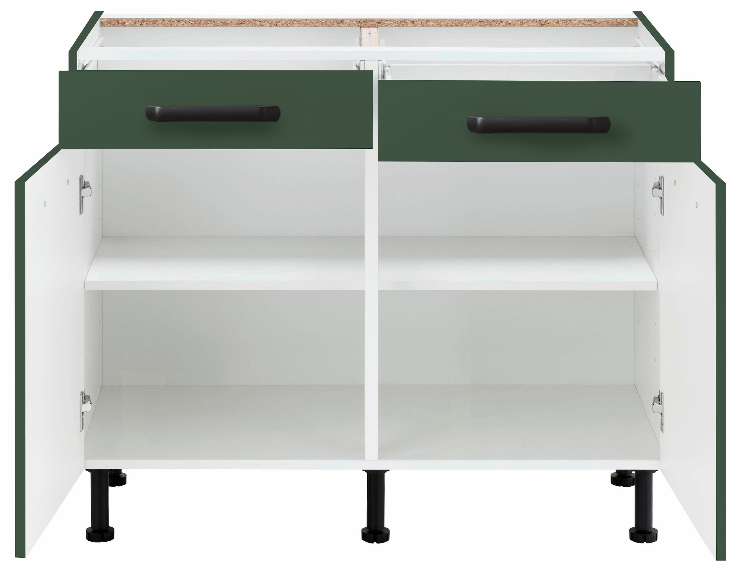 wiho Küchen Unterschrank »Simi«, Soft-Close-Funktion in Schubkästen und Auszügen, verstellbare Füsse