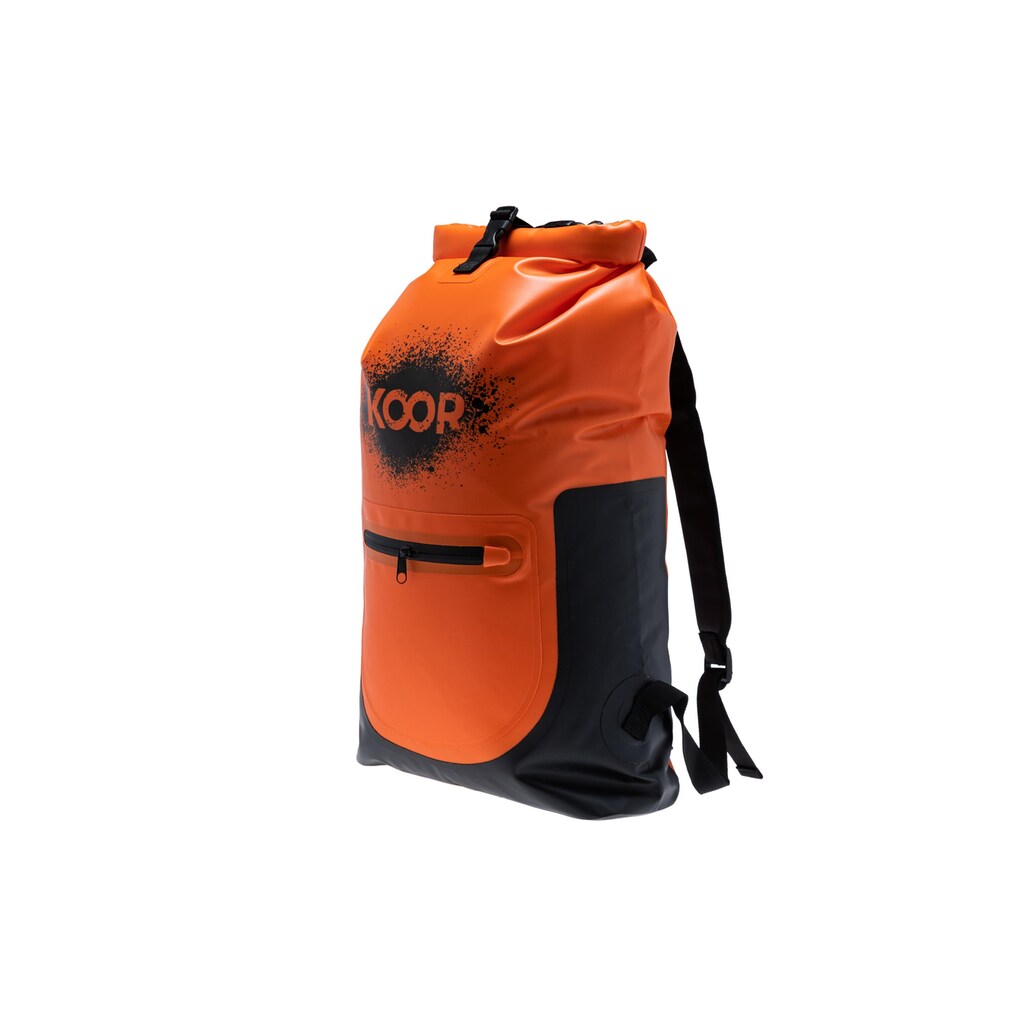 KOOR Drybag »KOOR Bag Rolltop Orange 20 l«
