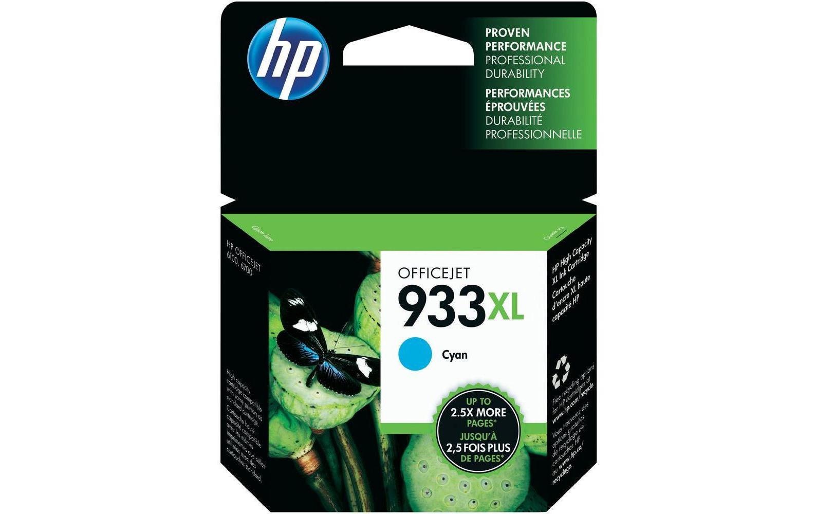 HP Tintenpatrone »Nr. 933XL CN054AE Cyan«