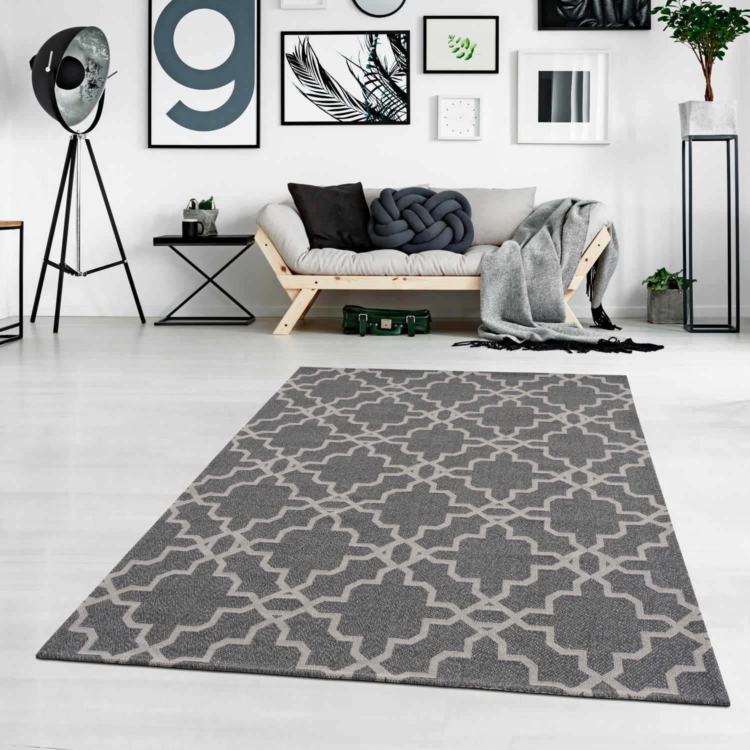 Teppich 100% rechteckig, City Jelmoli-Versand Carpet Flachgewebe, »Cotton«, online | Pflegeleicht Baumwolle,Marokkanisch, kaufen