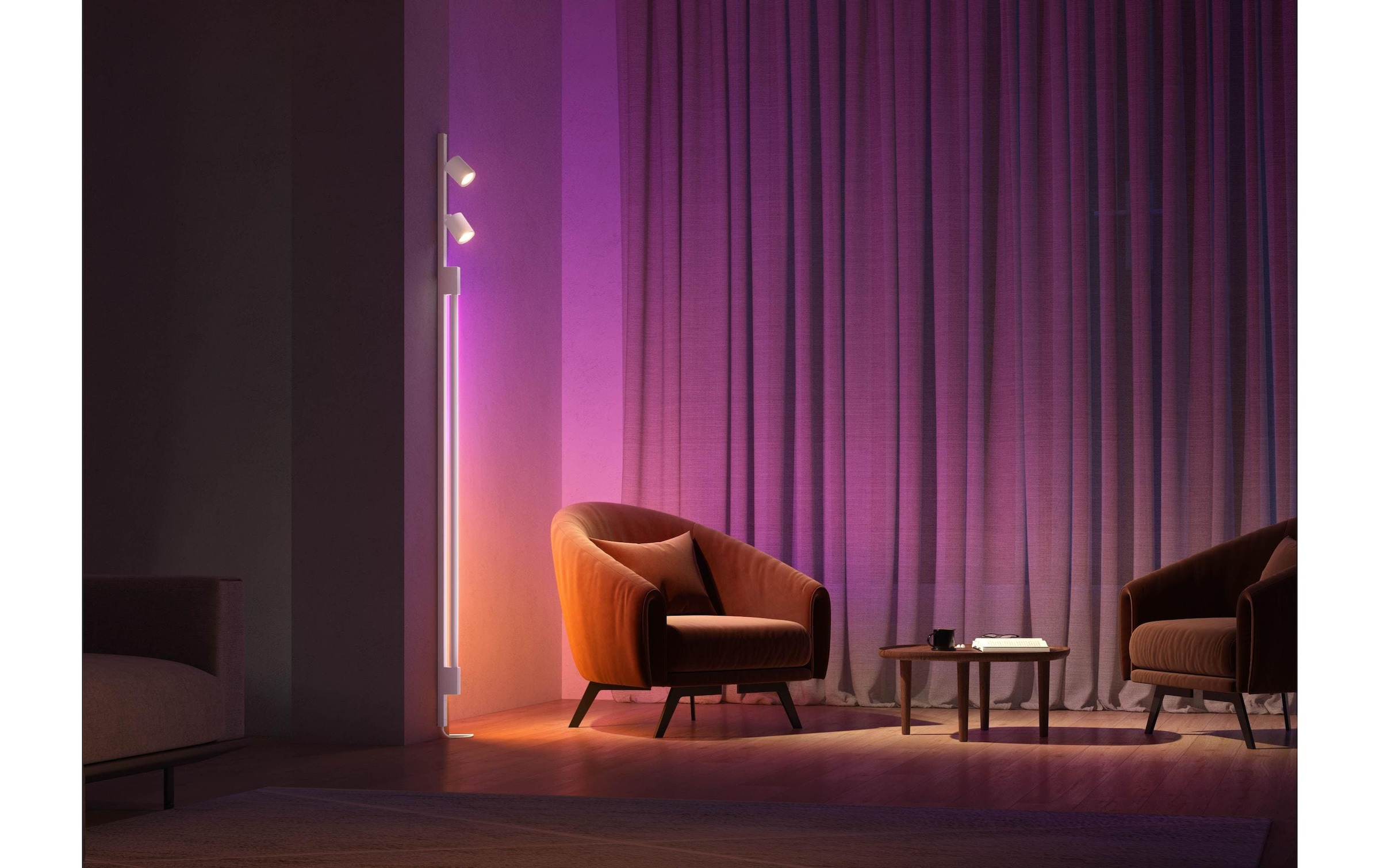Philips Hue LED Wandleuchte »LED Schienenspot Perifo«, 1 flammig