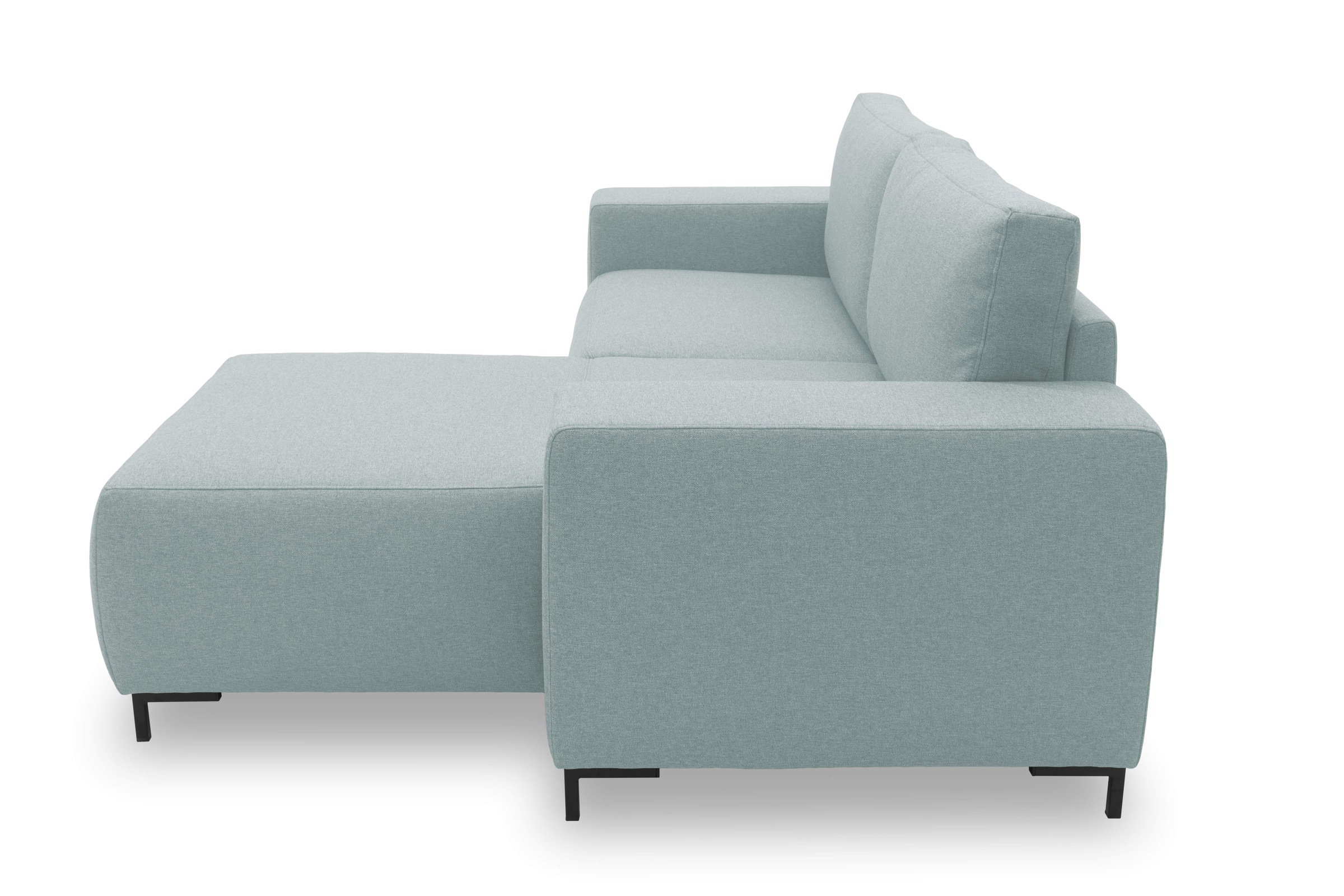 LOOKS by Wolfgang Joop Ecksofa »Looks VI L-Form«, gerade Linien, in 2 Bezugsqualitäten