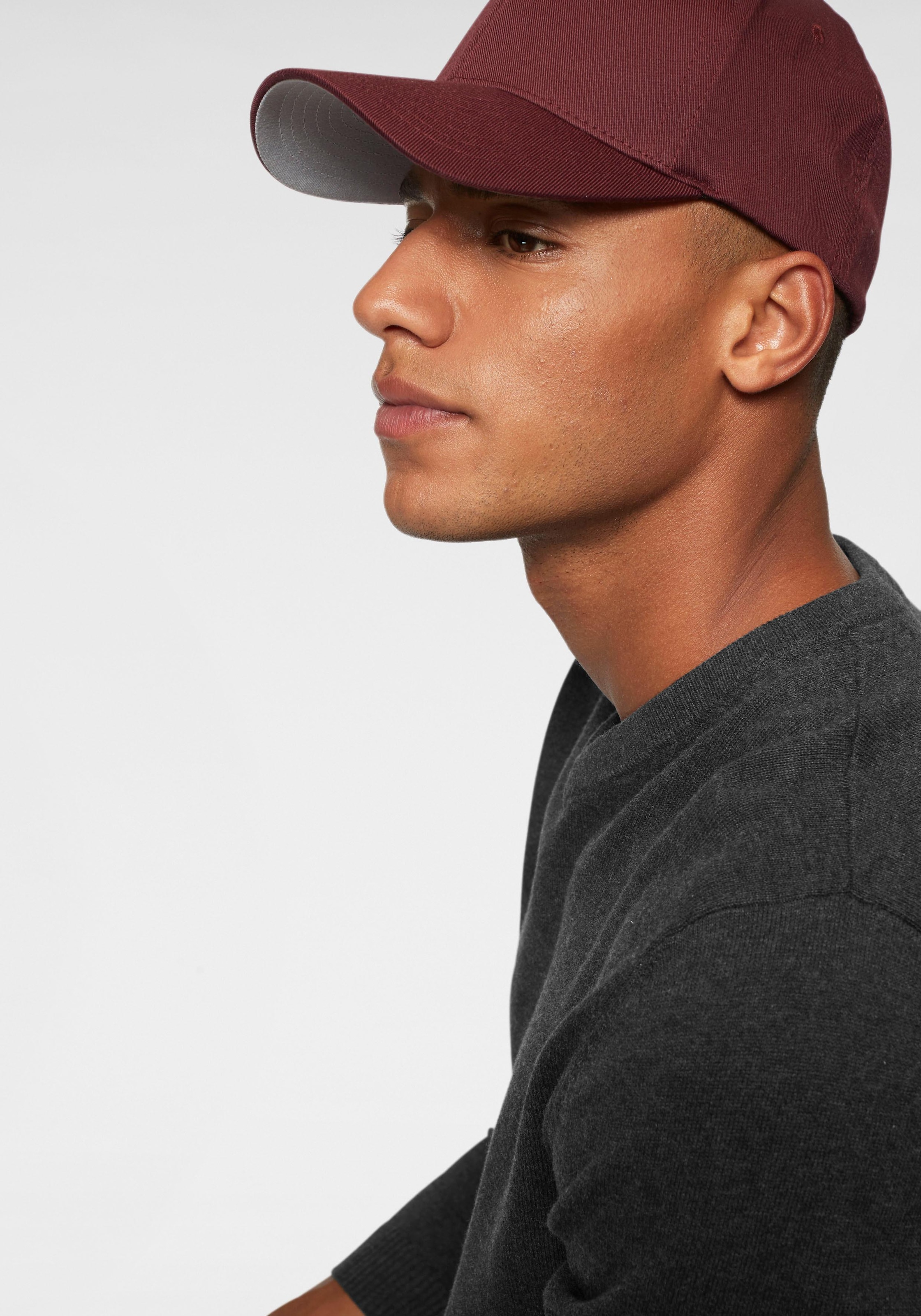 Jack & Jones V-Ausschnitt-Pullover »JJEBASIC mit V-Ausschnitt, ideal für Herbst und Alltag«, unifarben, modisch, slim fit, Baumwolle, V-Ausschnitt