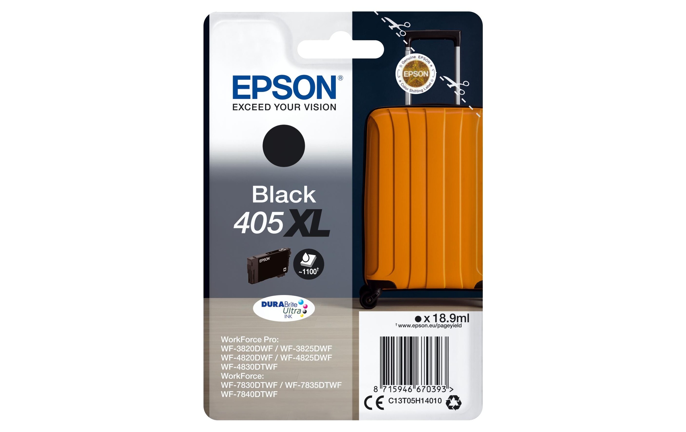 Epson Tintenpatrone »Nr, 405XL / C13T05H14010 Black«