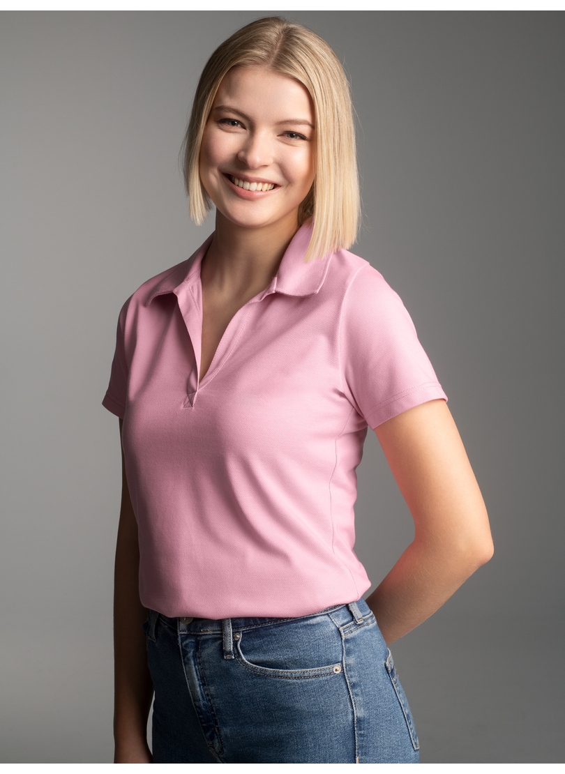 Trigema Poloshirt »TRIGEMA Poloshirt ohne Knopfleiste«, (1 tlg.)