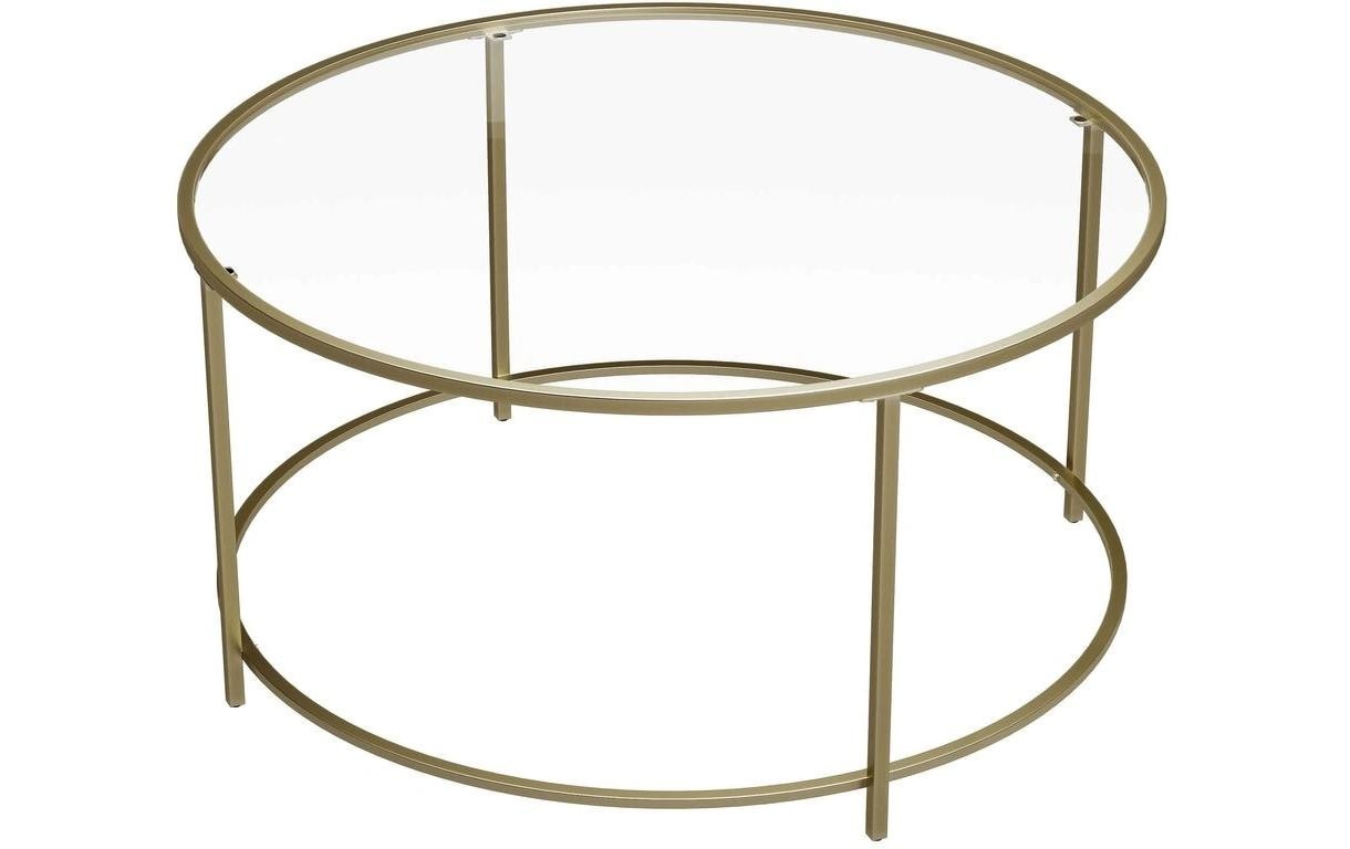 VASAGLE Beistelltisch »84 x 45.5 cm Goldfarben«