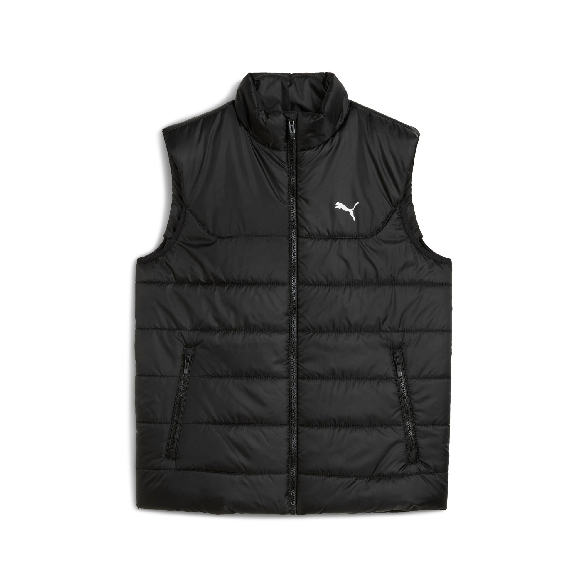 PUMA Steppweste »ESS PADDED VEST« für Jugendliche, mit Reissverschluss, mit Stehkragen