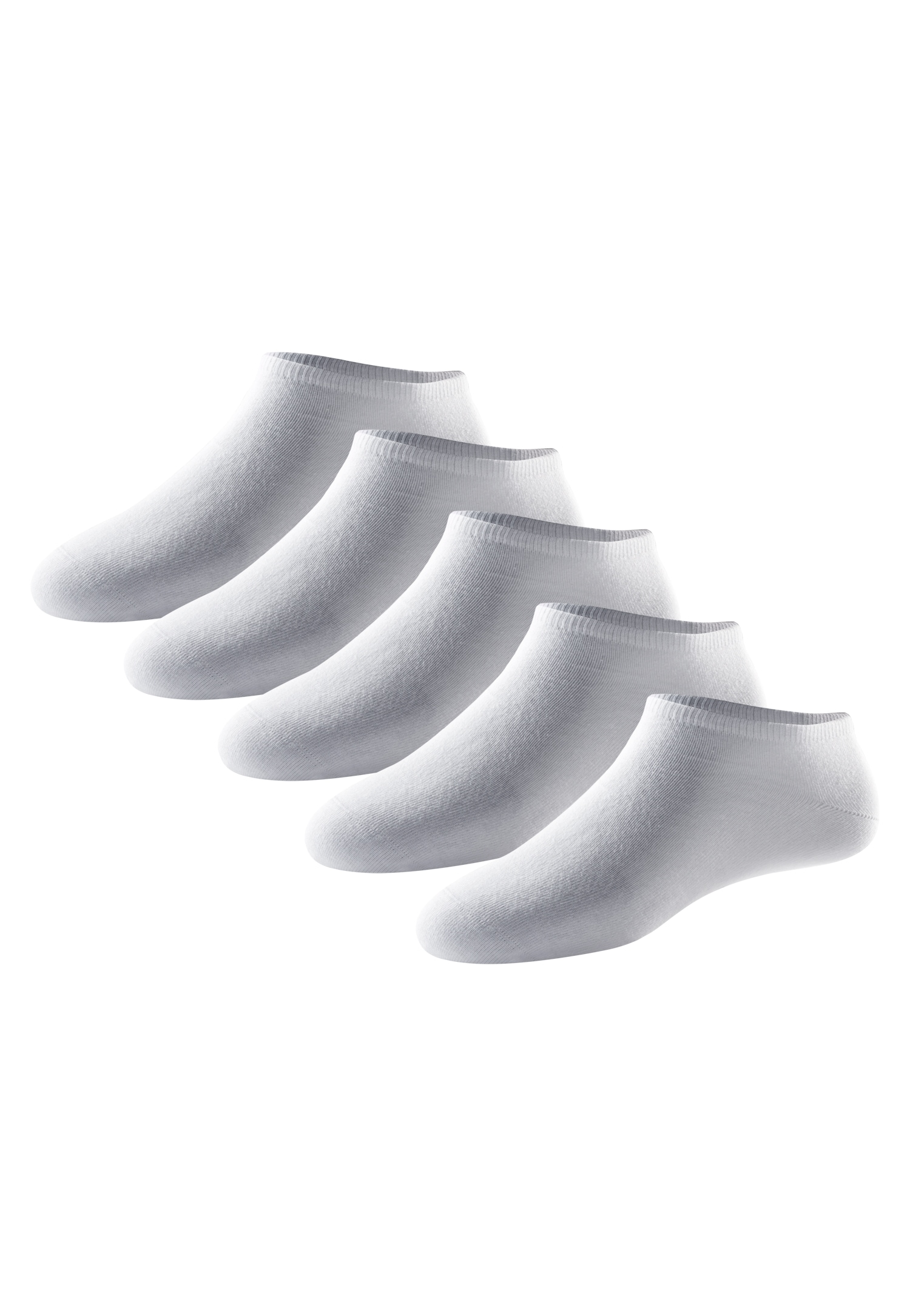 Schiesser Sneakersocken "Bluebird" 5 Paar tlg. extra softer Bund, verstärkter Zehen- und Fersenbereich