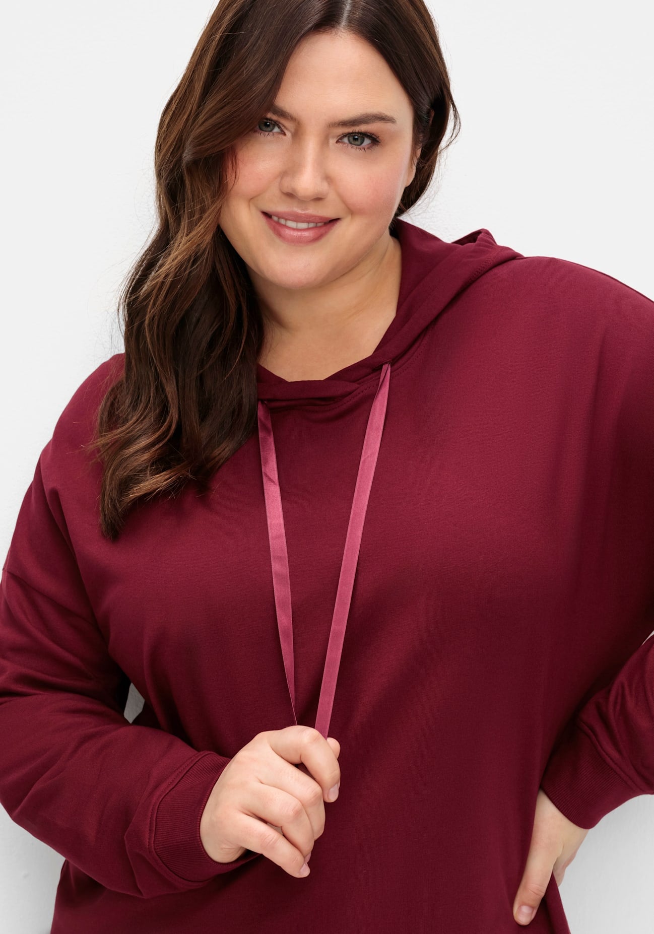 Sheego Kapuzensweatshirt
