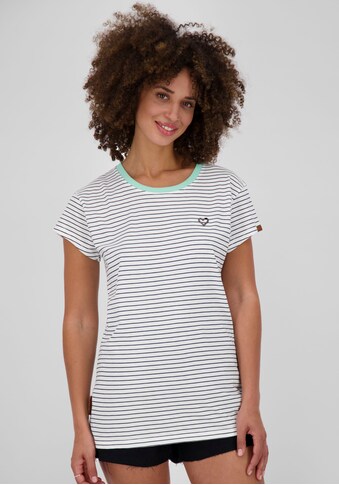 Alife & Kickin T-Shirt »MaxiAK B«, maritimes Streifenshirt mit Kontrast-Bündchen kaufen