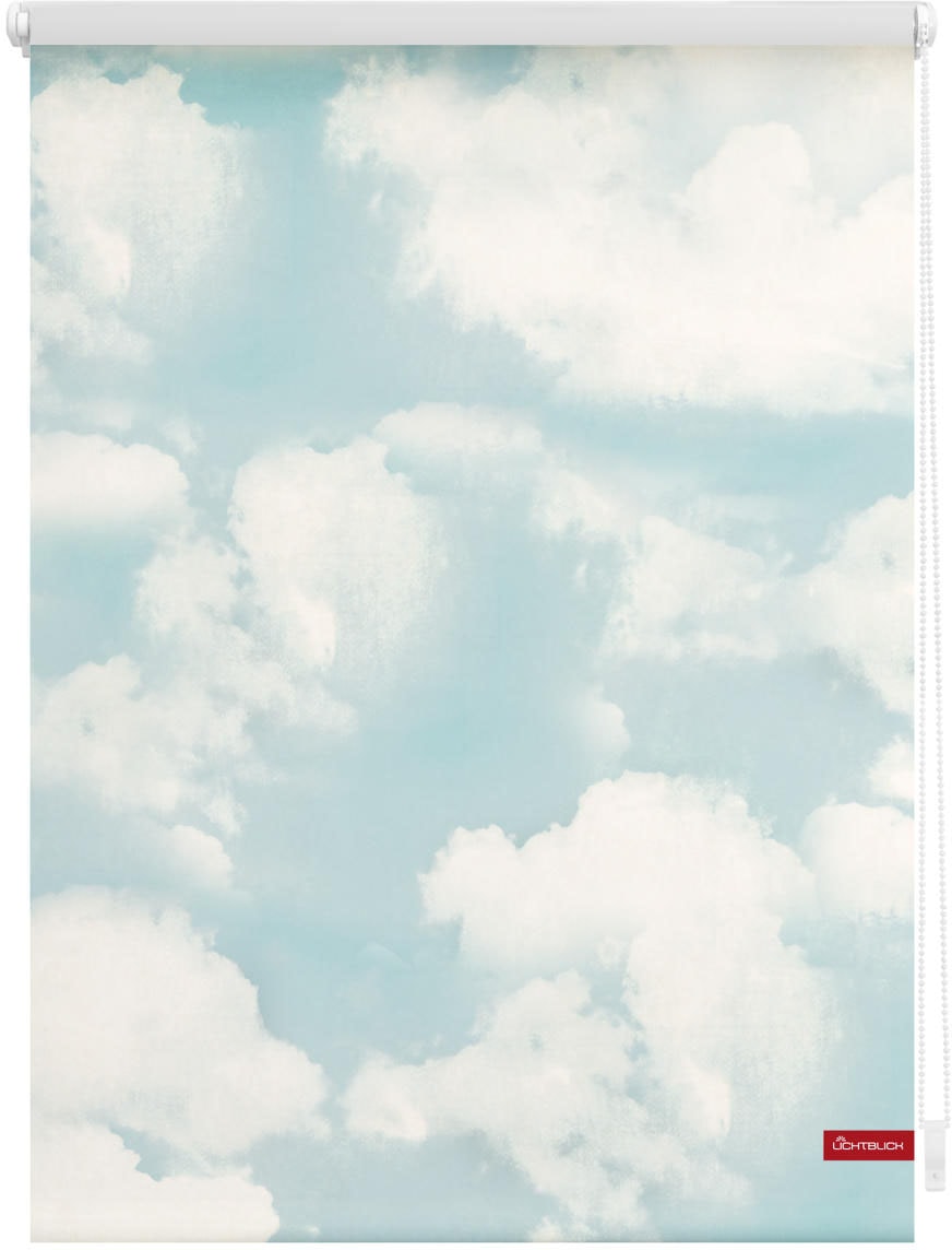 LICHTBLICK ORIGINAL Seitenzugrollo »Rollo Klemmfix, ohne Bohren,  Verdunkelung, Wolken - Blau«, verdunkelnd, Verdunkelung-energiesparend,  freihängend online bestellen | Jelmoli-Versand