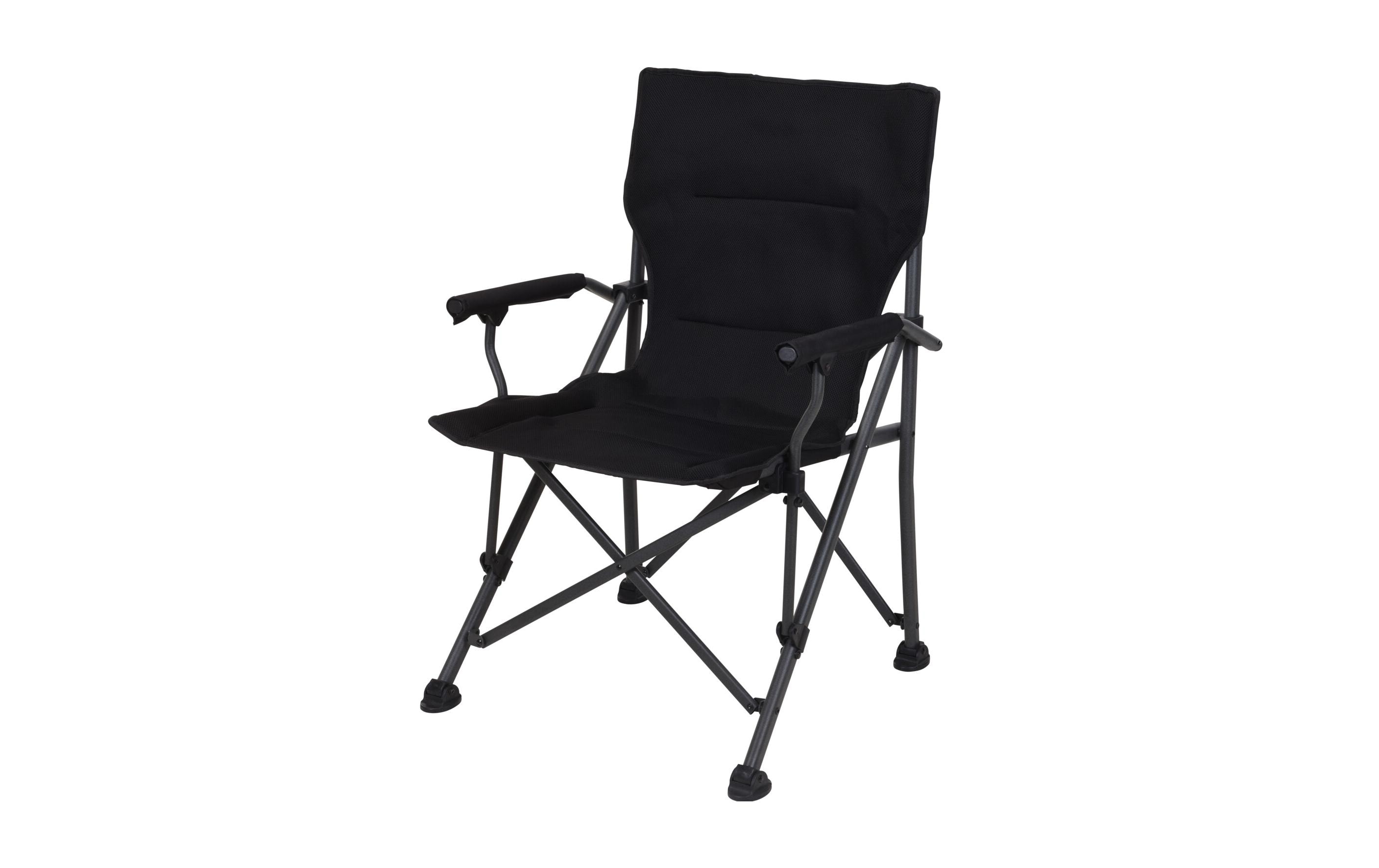 Campingstuhl »Deluxe Schwarz«