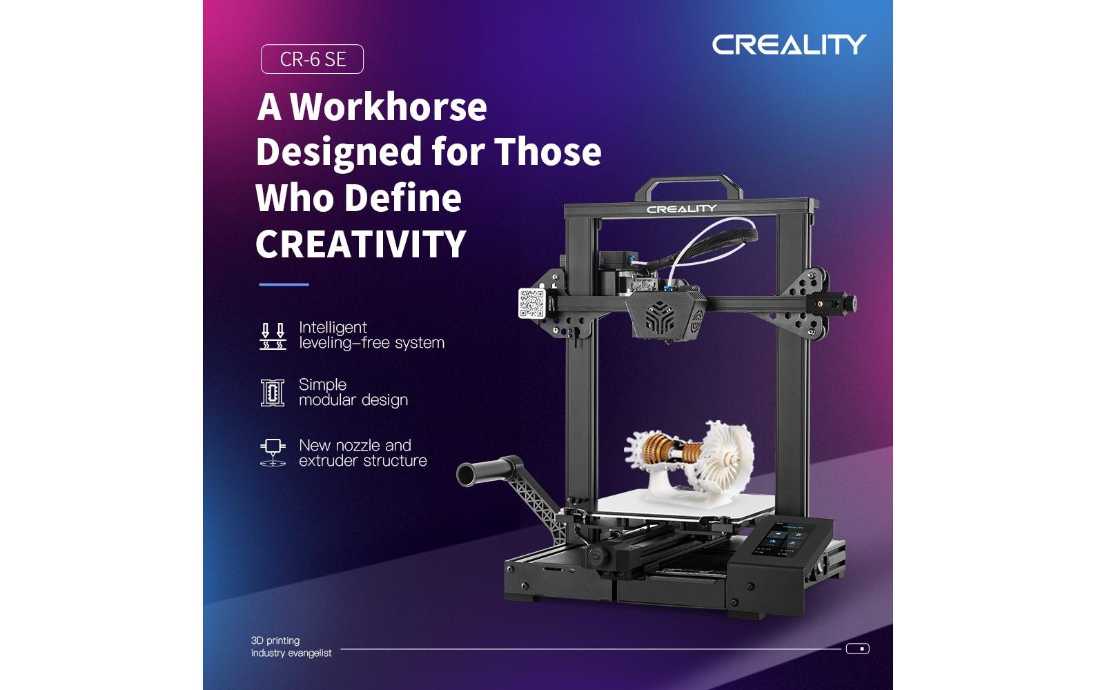 Creality 3D-Drucker »CR-6 SE«
