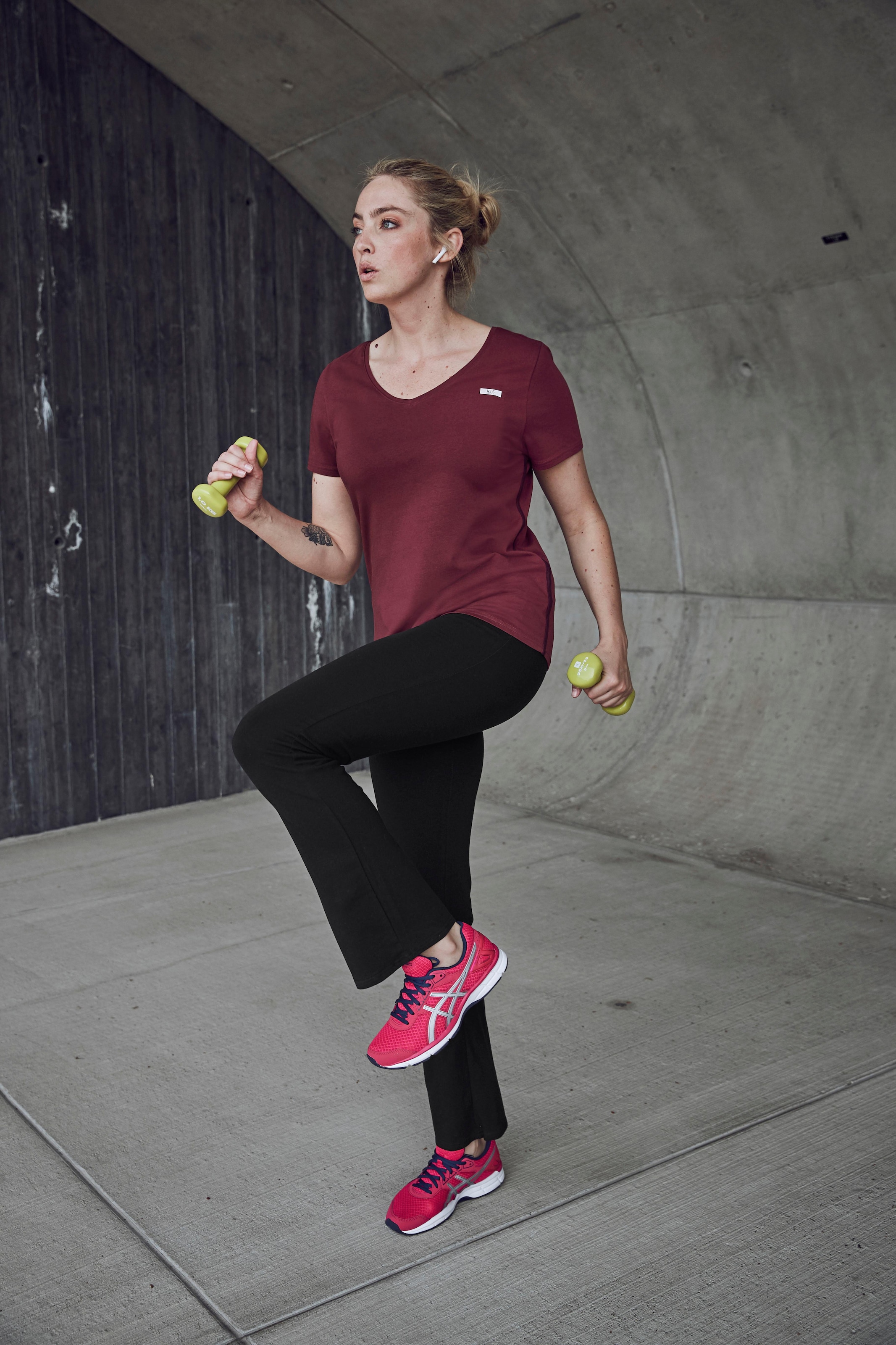 H.I.S Leggings, (Spar-Set, 2er-Pack), Grosse Grössen